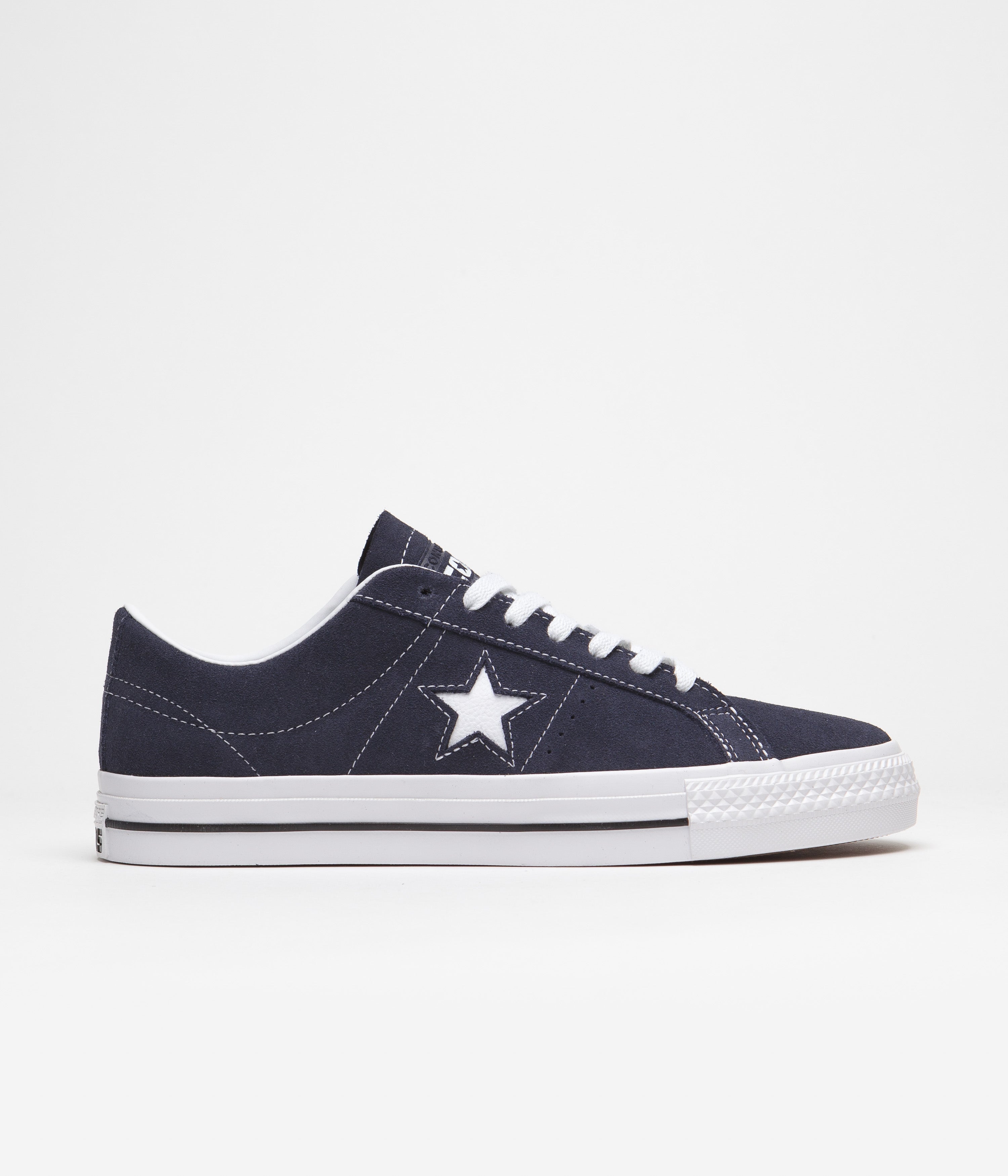Converse One Star Classic Ox Shoes - Navy / White Black | Flatspot