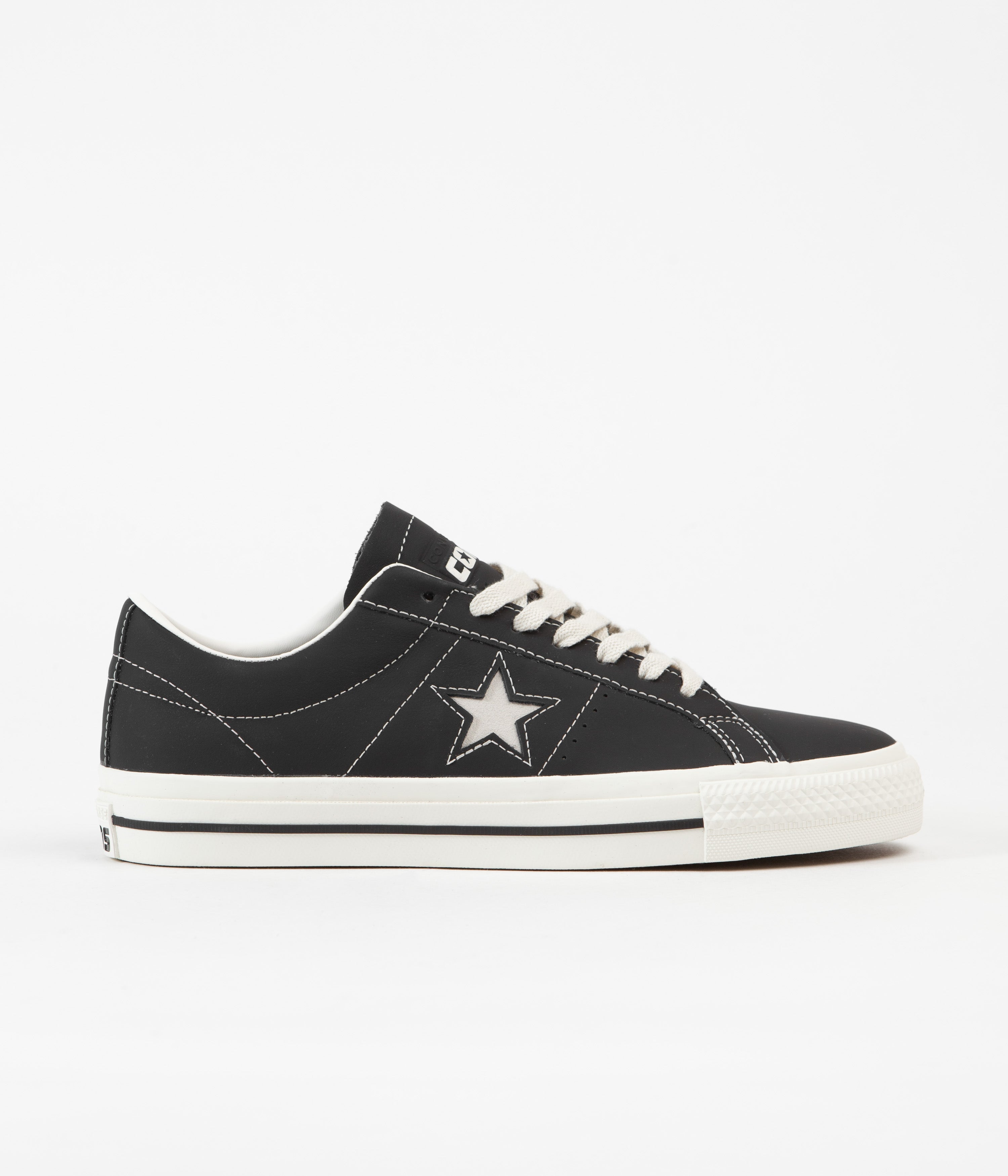 Black / Black / - Converse One Star Pro Leather Shoes - Кроссовки кеды converse chuck taylor all star ii 2 | WpadcShops