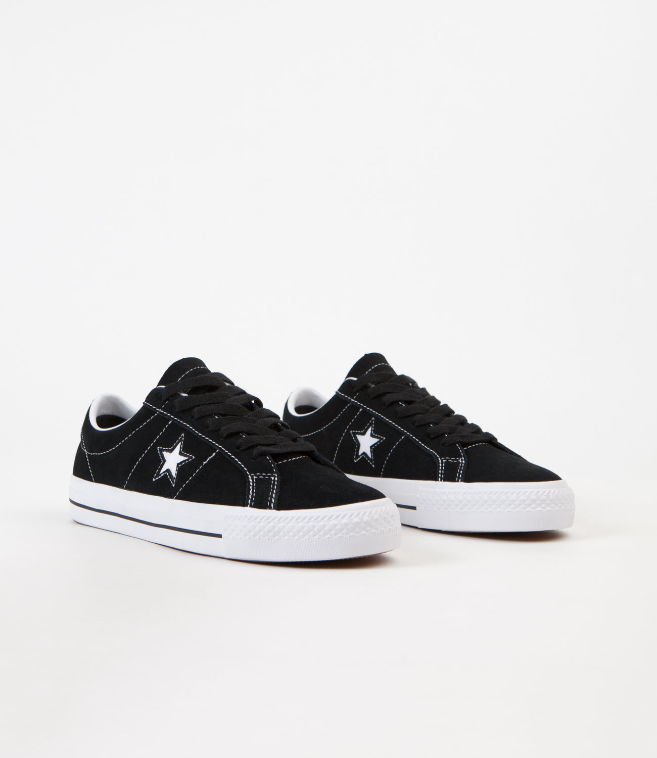Converse One Star Pro Ox Shoes - Black 