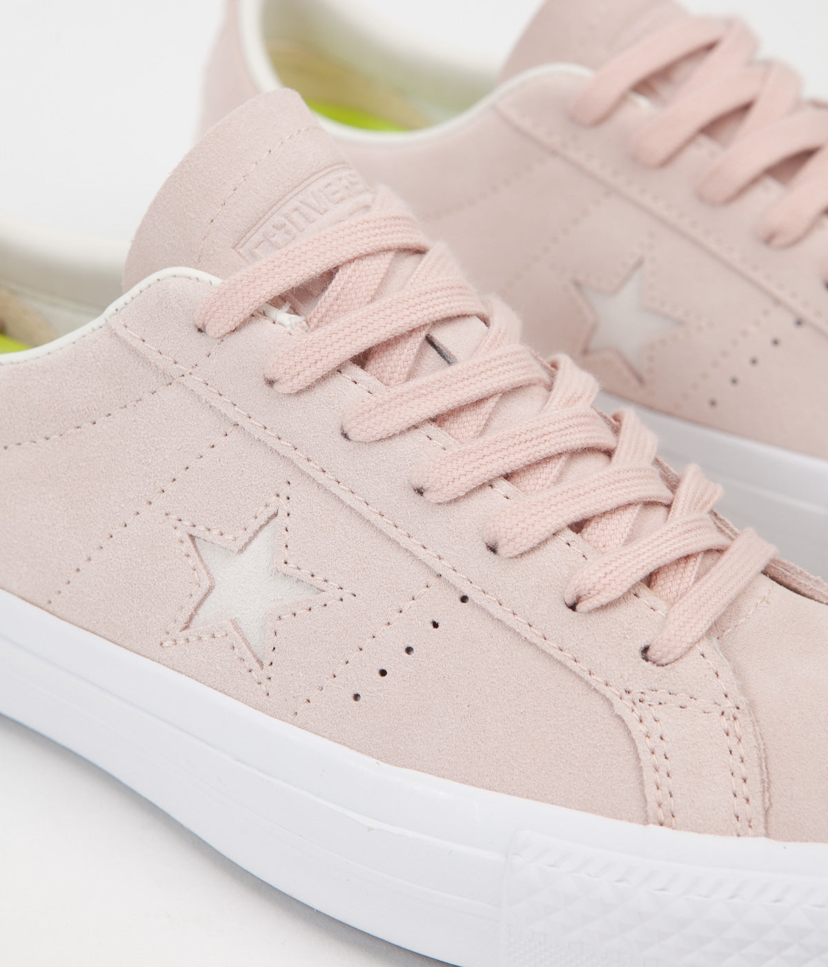 Converse One Star Pro Ox Shoes - Dusk Pink / Egret / White | Flatspot