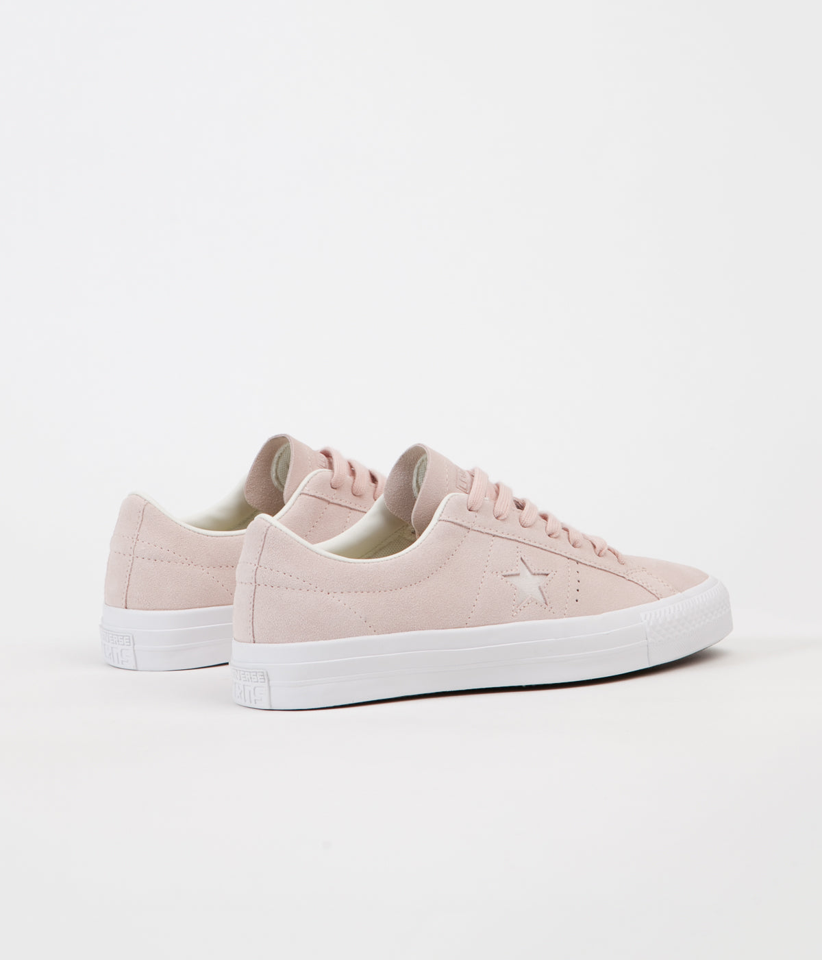 converse one star pink suede