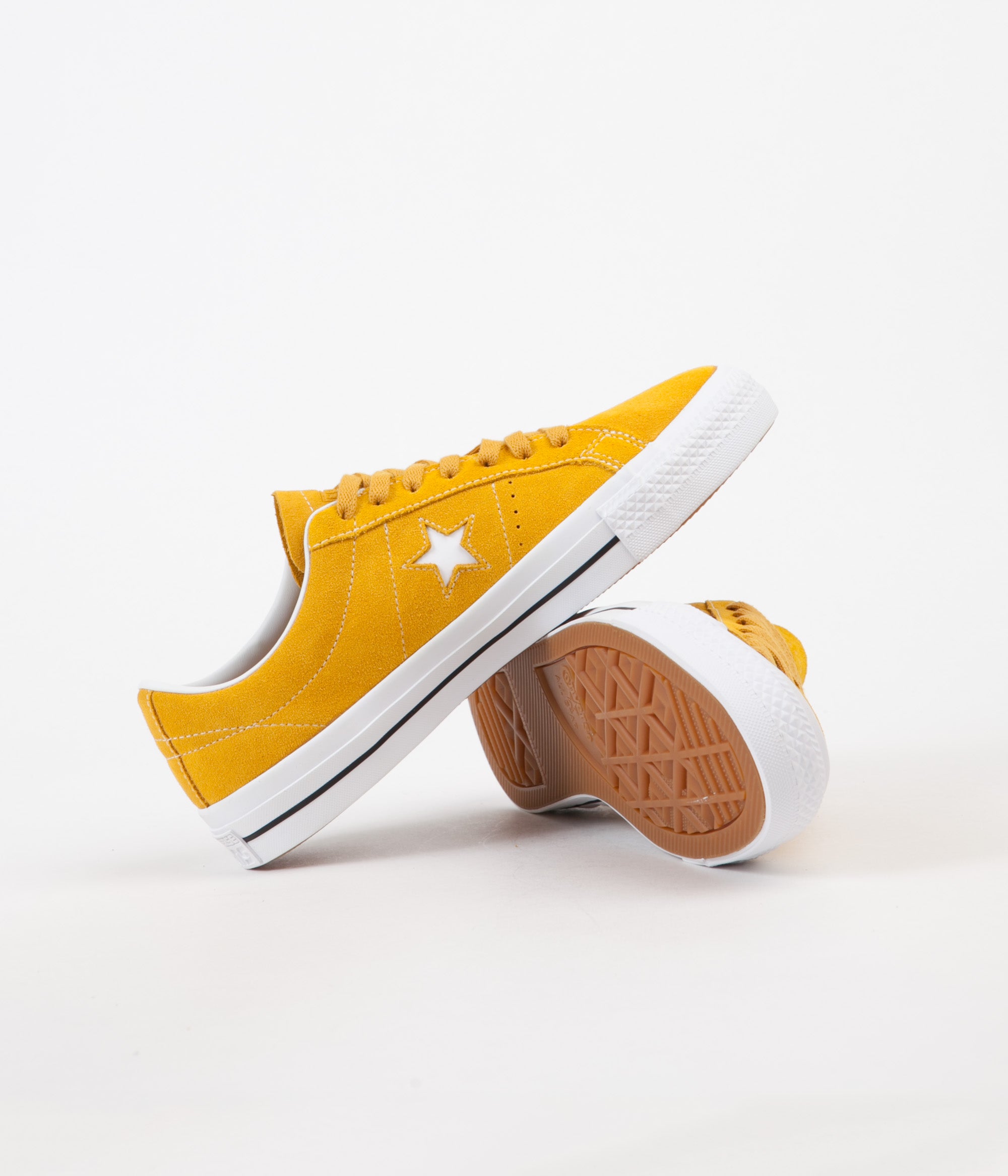 converse one star pro yellow