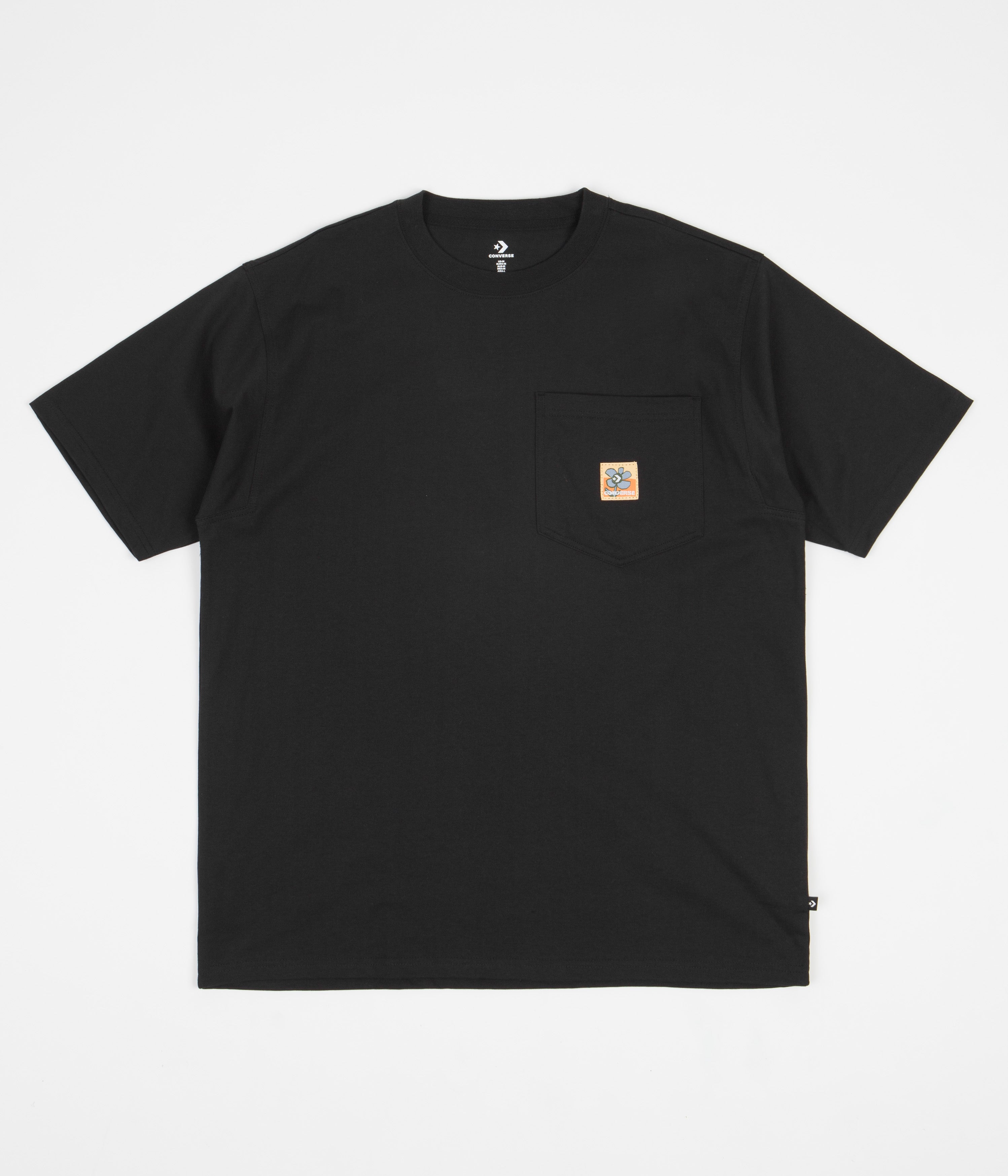 - Pocket | Converse Oversized T-Shirt Converse Flatspot Black