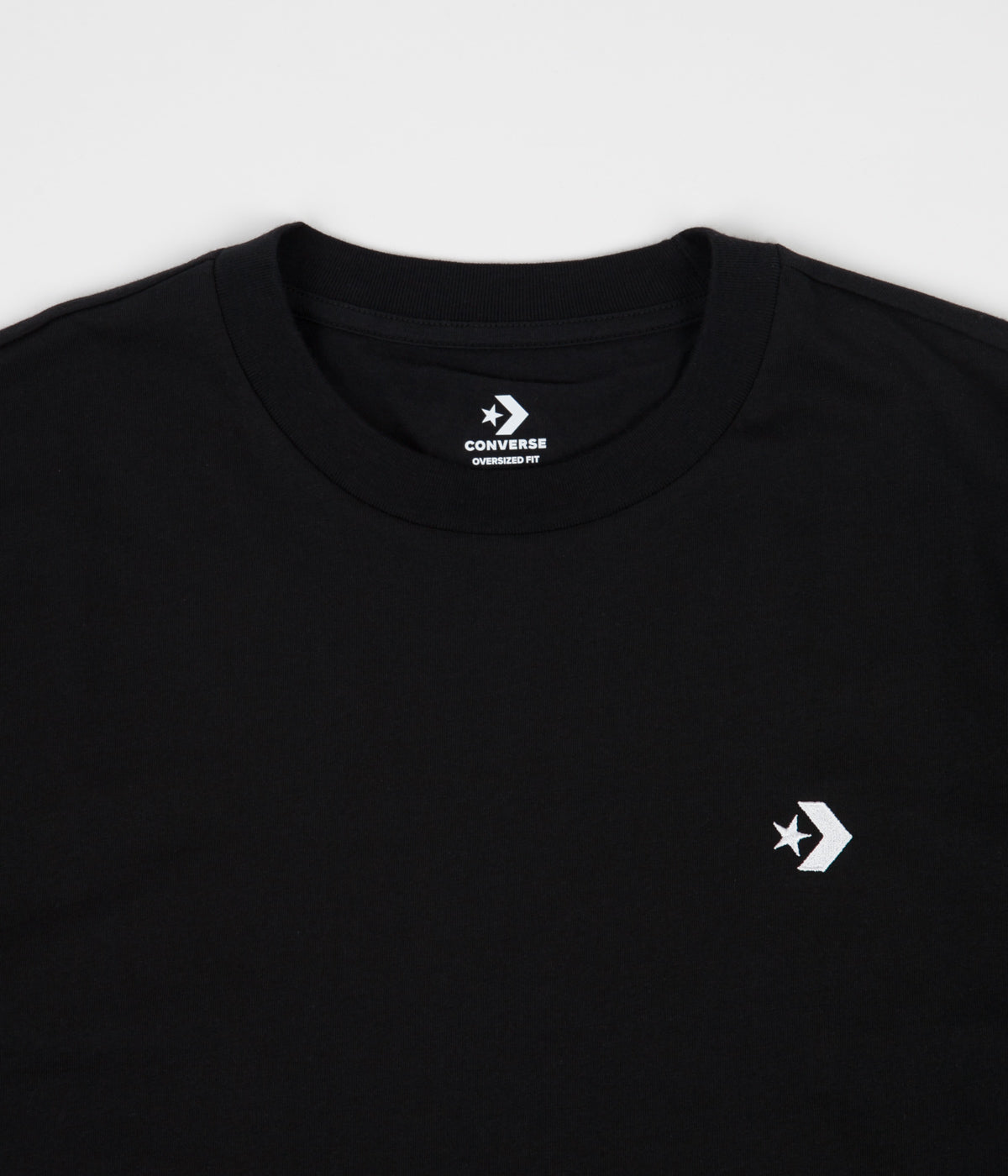 converse t shirt black