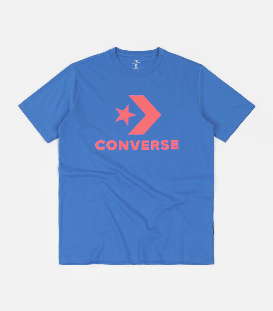 converse blue t shirt