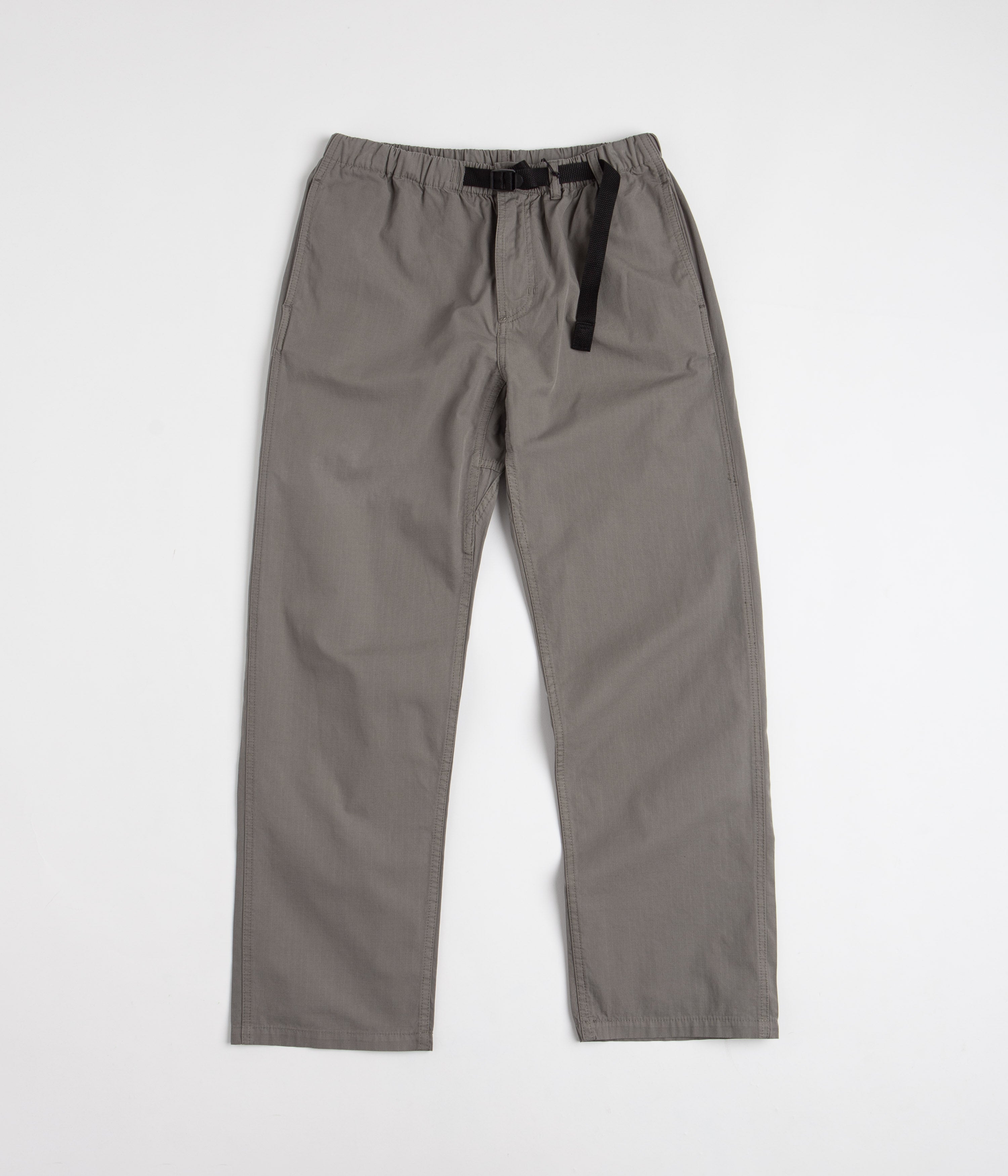 Dancer Belted Simple Pants - Grey