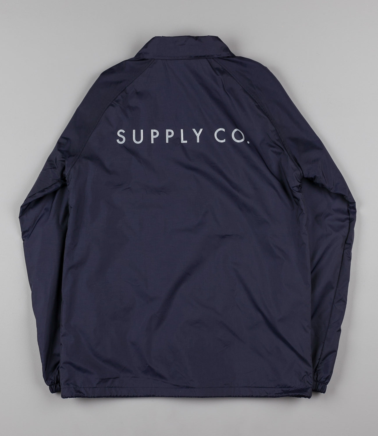 Diamond Brilliant Coach Jacket - Navy | Flatspot