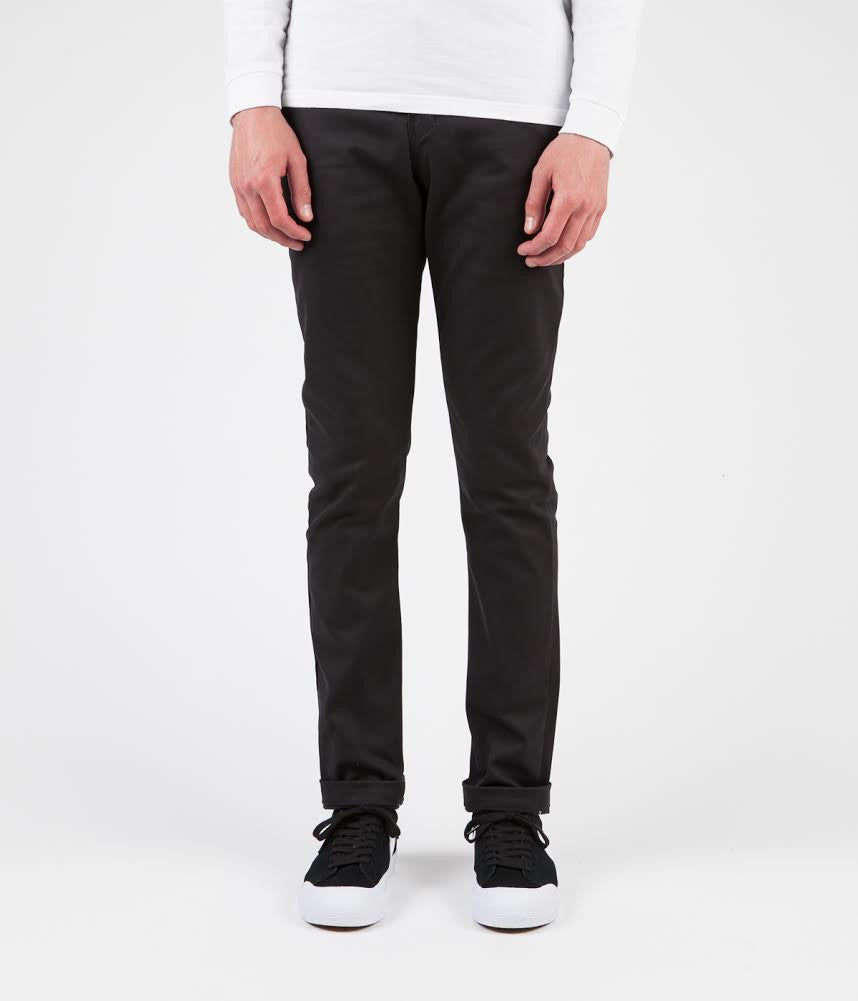 Dickies 803 Slim Skinny Work Trousers - Black | Flatspot