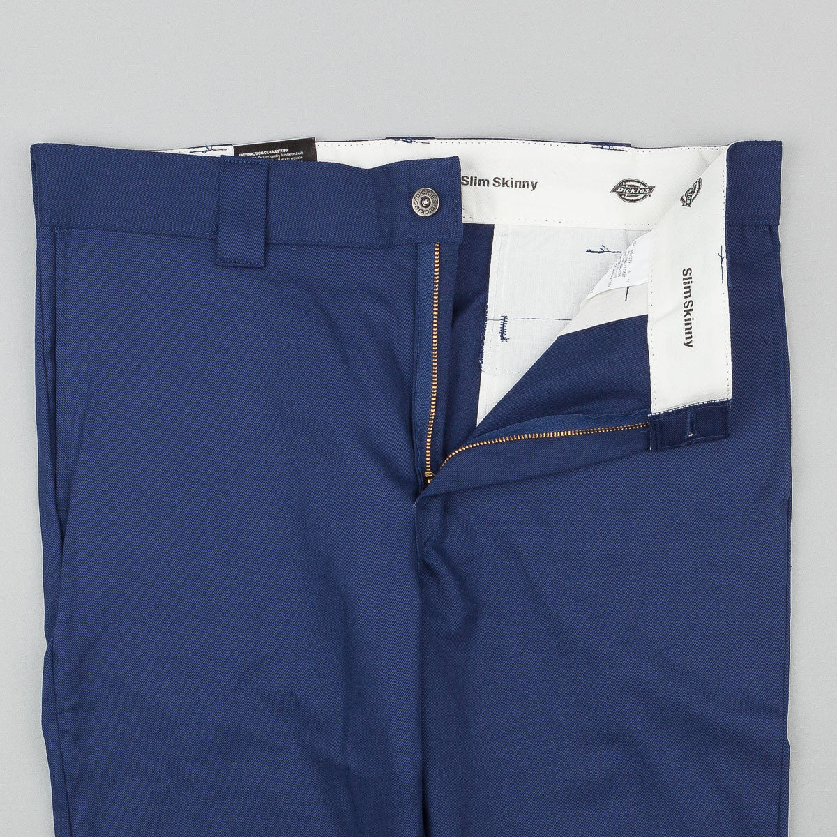 Dickies 803 Slim Skinny Work Trousers - Deep Blue | Flatspot