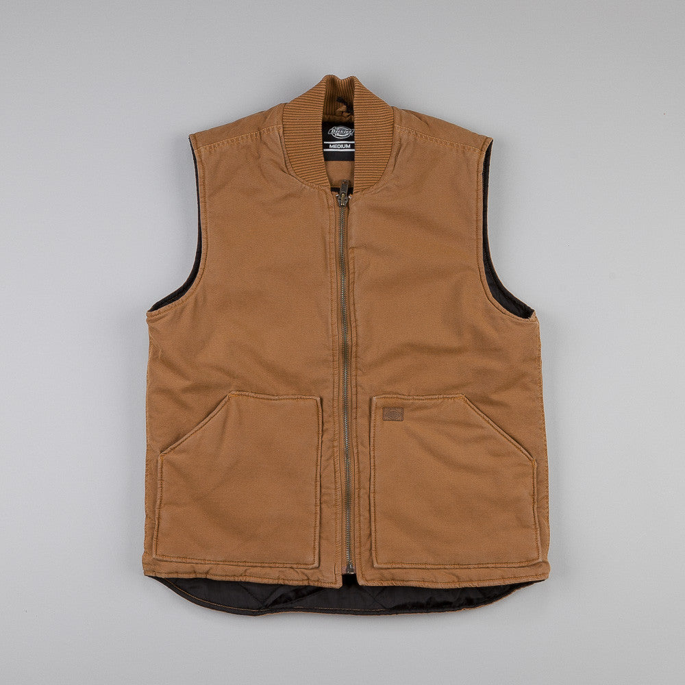 Dickies Julesburg Vest Brown Duck | Flatspot