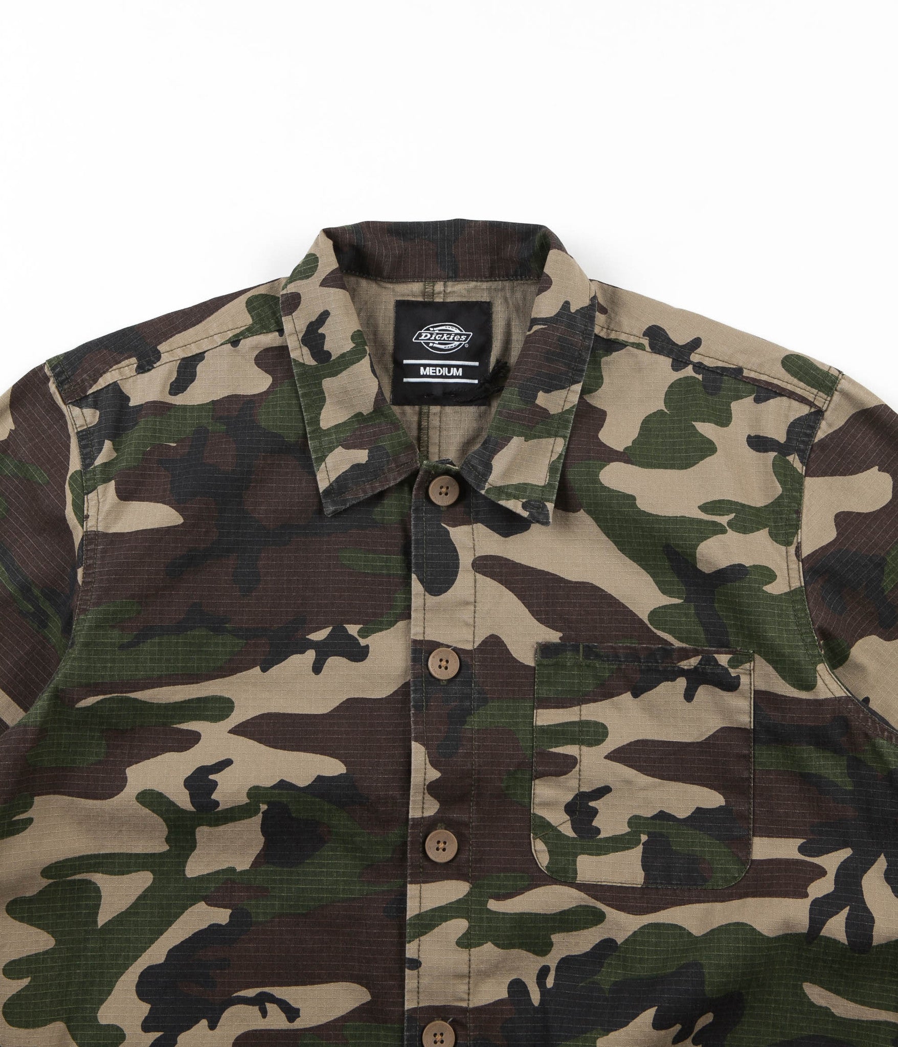 Shop Dickies Kempton Shirt - Camouflage | Flatspot