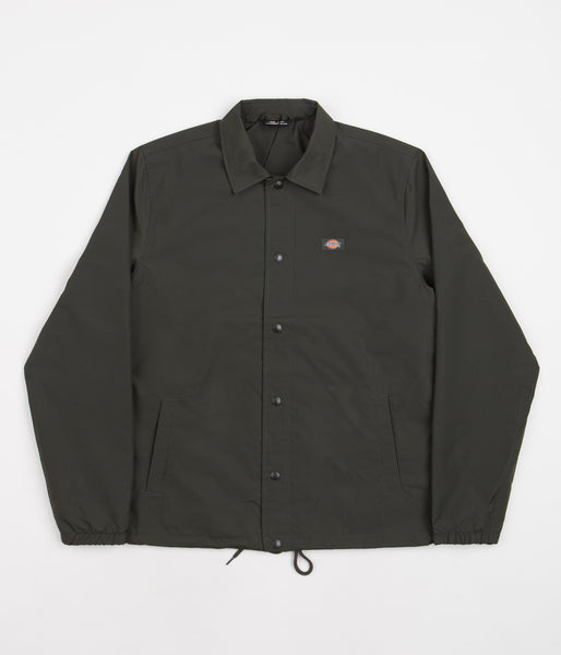 Dickies Oakport Coach Jacket - Olive Green | Flatspot