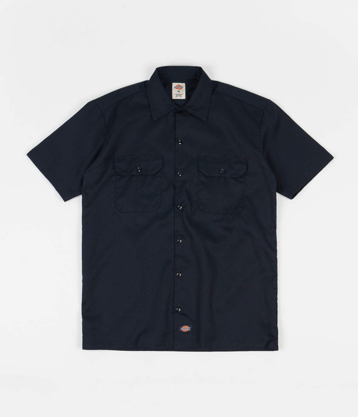 Dickies Short Sleeve Work Shirt - Dark Navy | Flatspot