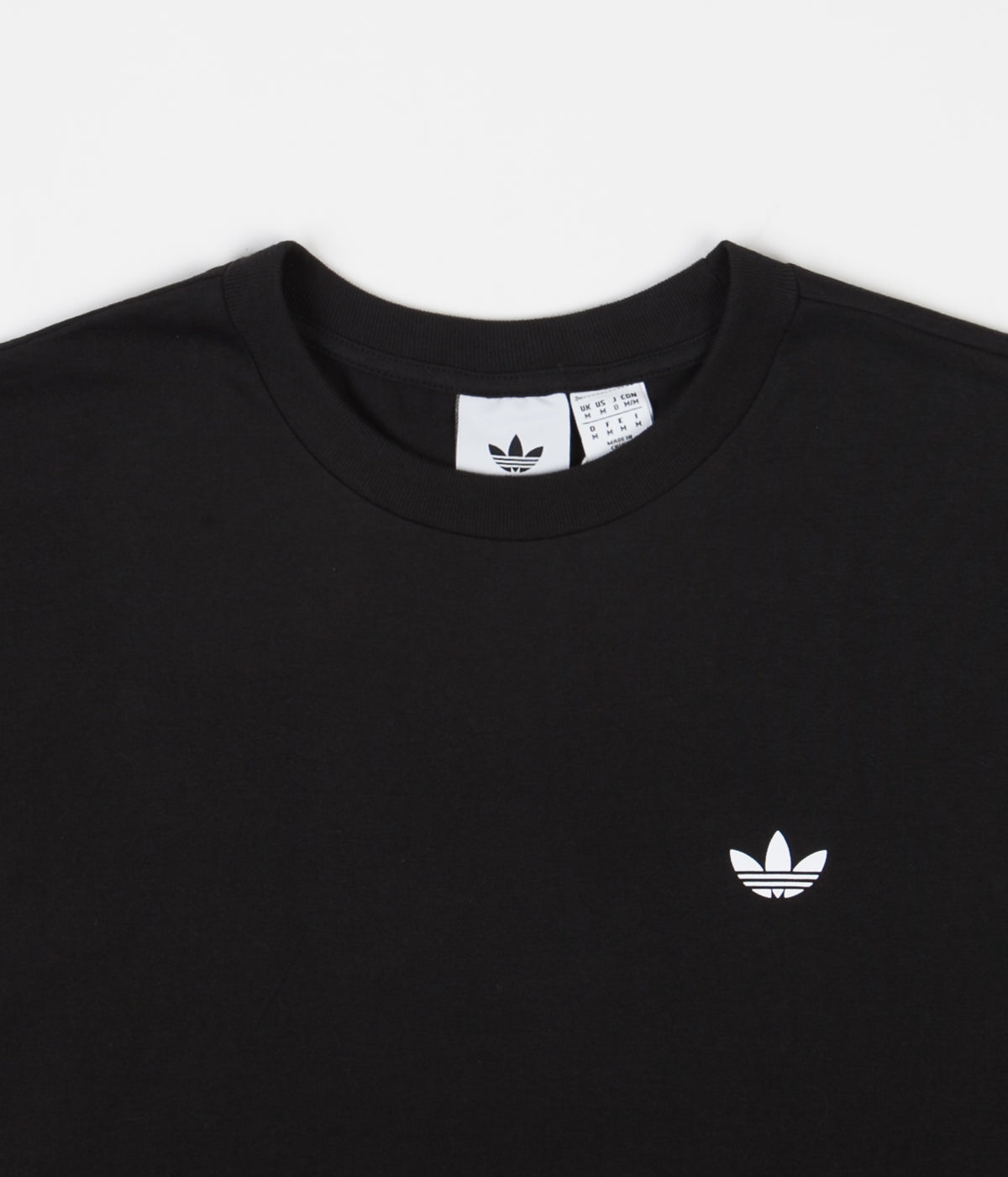 adidas t shirt black and white