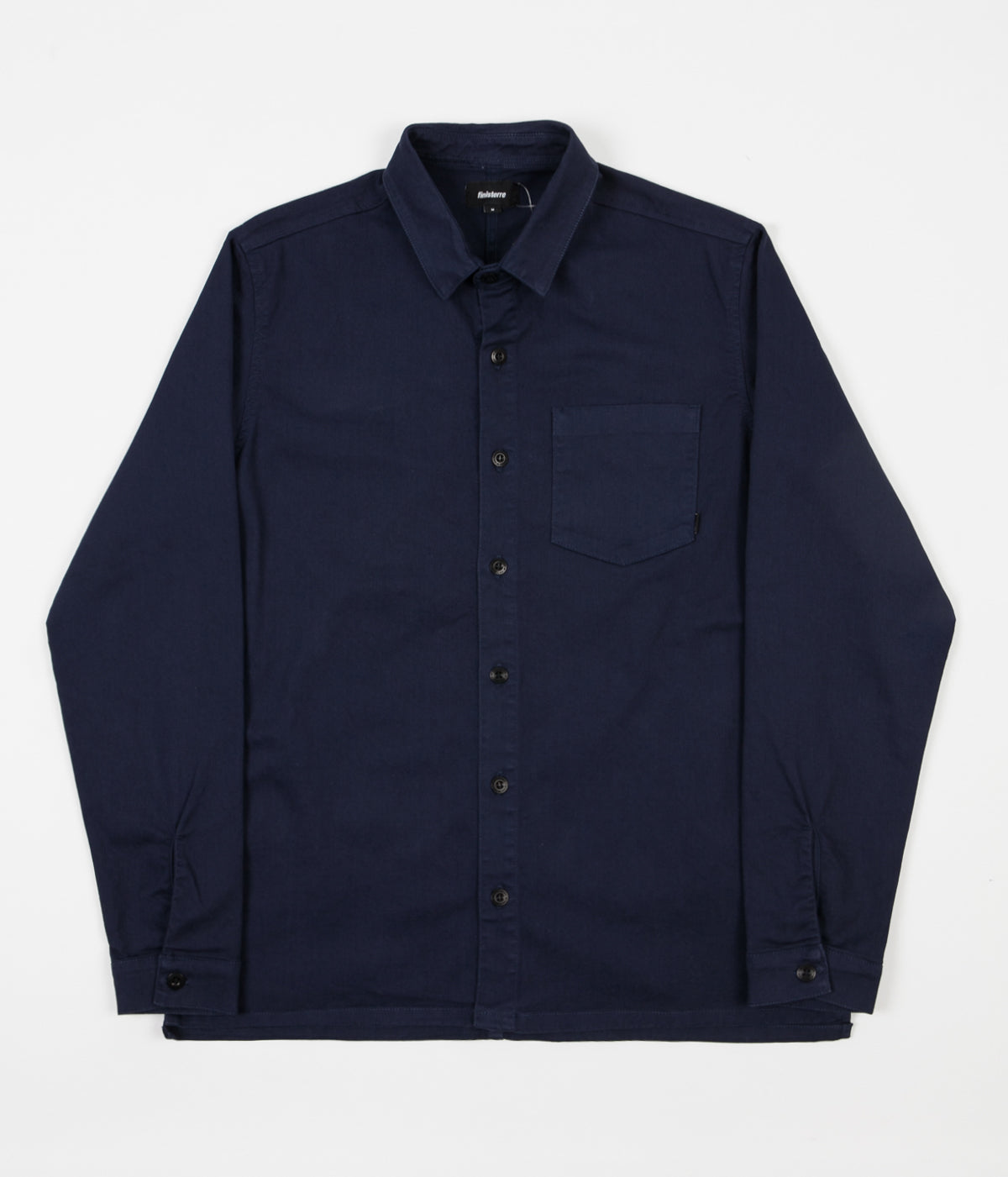 Finisterre Upton Shirt - Navy | Flatspot