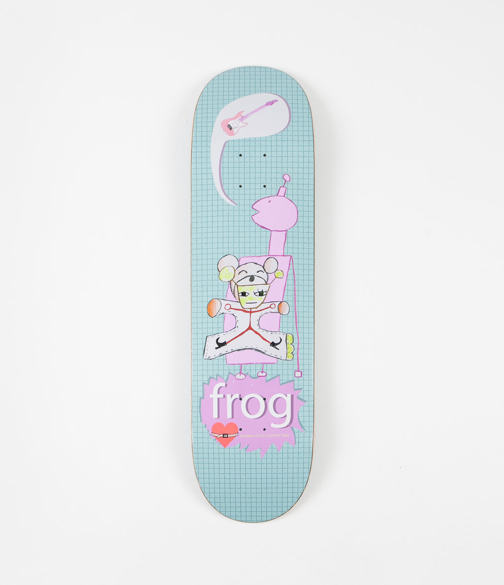 Frog Skateboards Strapped In Deck - Teal - 8.5" | Flatspot