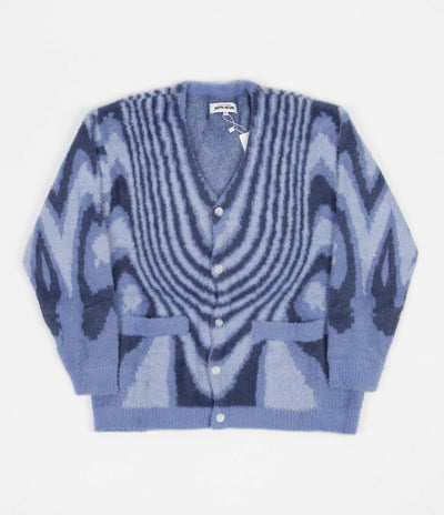 Fucking Awesome Acid Hairy Cardigan - Blue | Apgs-nswShops