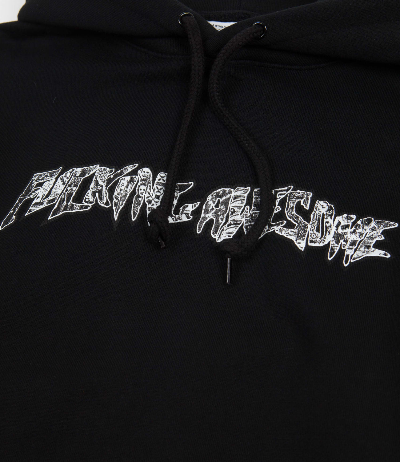 Fucking Awesome Acupuncture Stamp Hoodie - Black | Flatspot