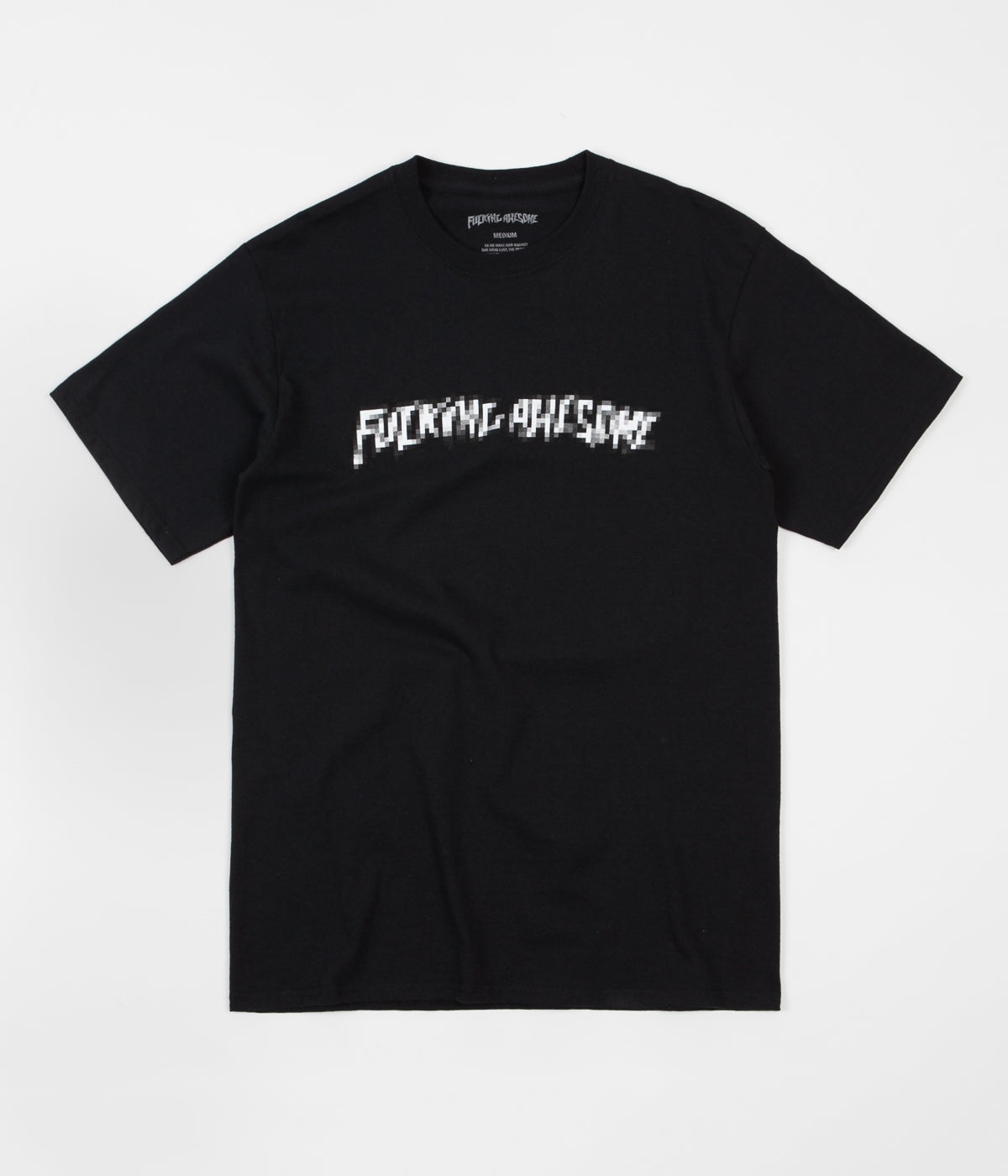 Fucking Awesome Censored T-Shirt - Black | Flatspot