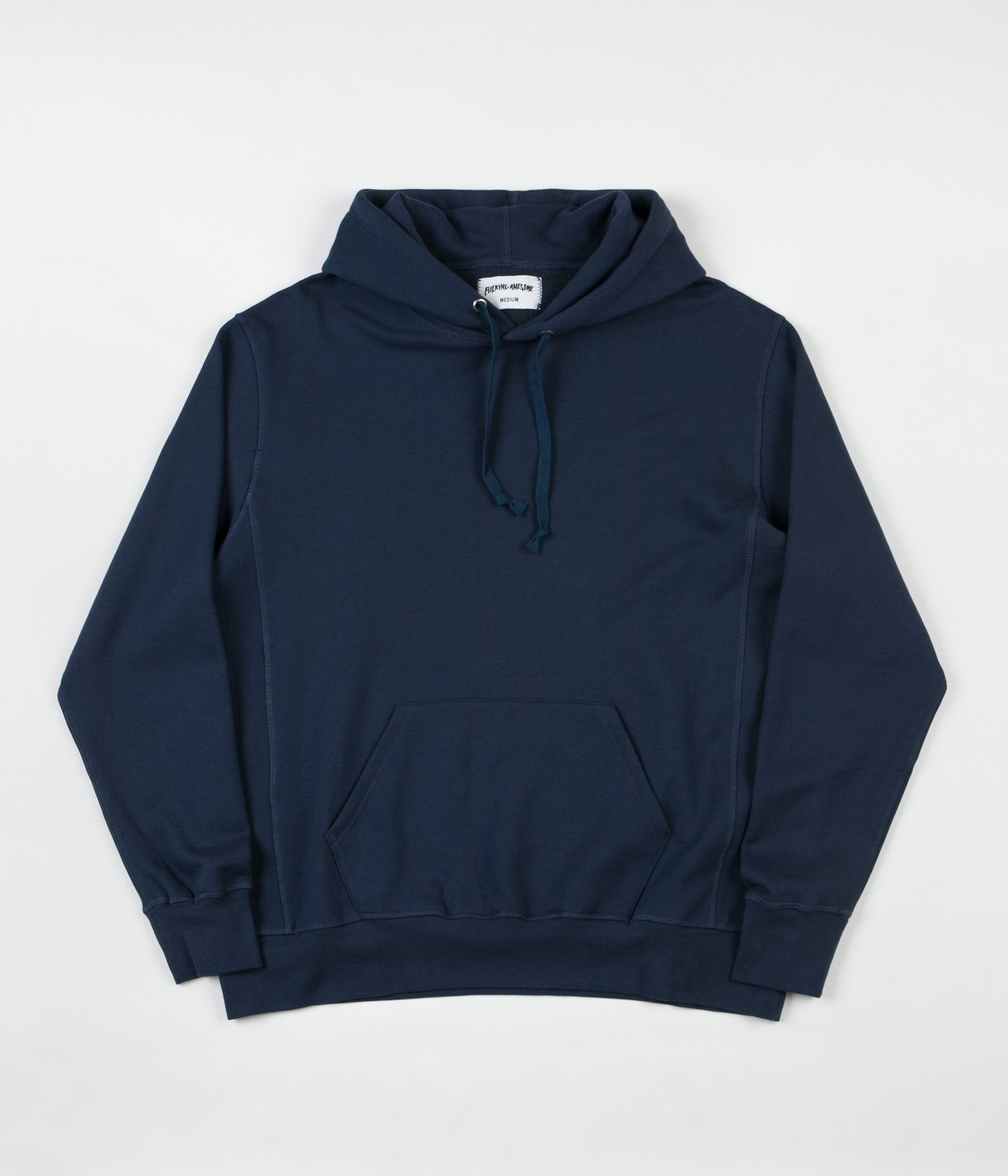 Fucking Awesome FA Logo Hooded Sweatshirt - Navy