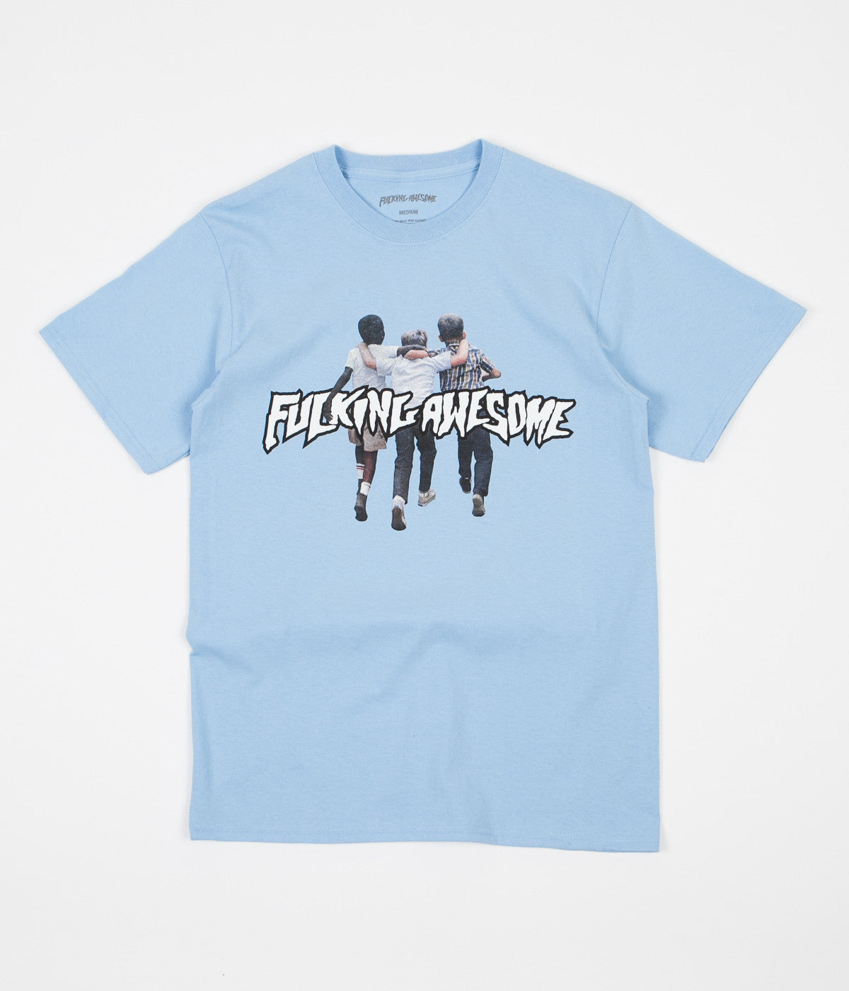 Fucking Awesome Friends T-Shirt - Light Blue