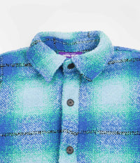 Fucking Awesome Heavy Flannel Overshirt - Blue / Green | Flatspot