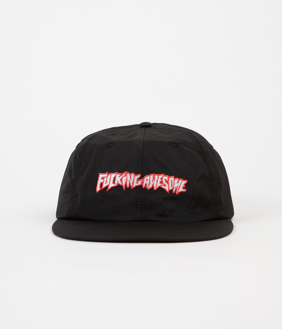 Very Goods | Fucking Awesome Outline Logo Cap - Black | Flatspot