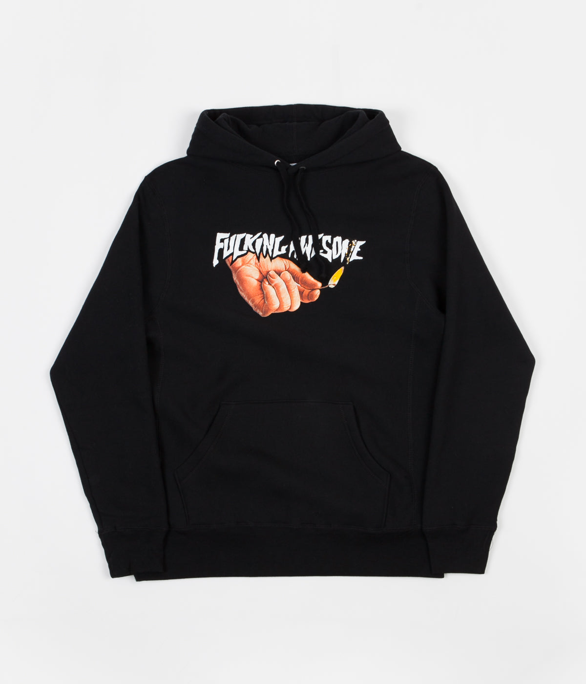 Fucking Awesome Pyro Hoodie着丈69cm身幅56cm - パーカー