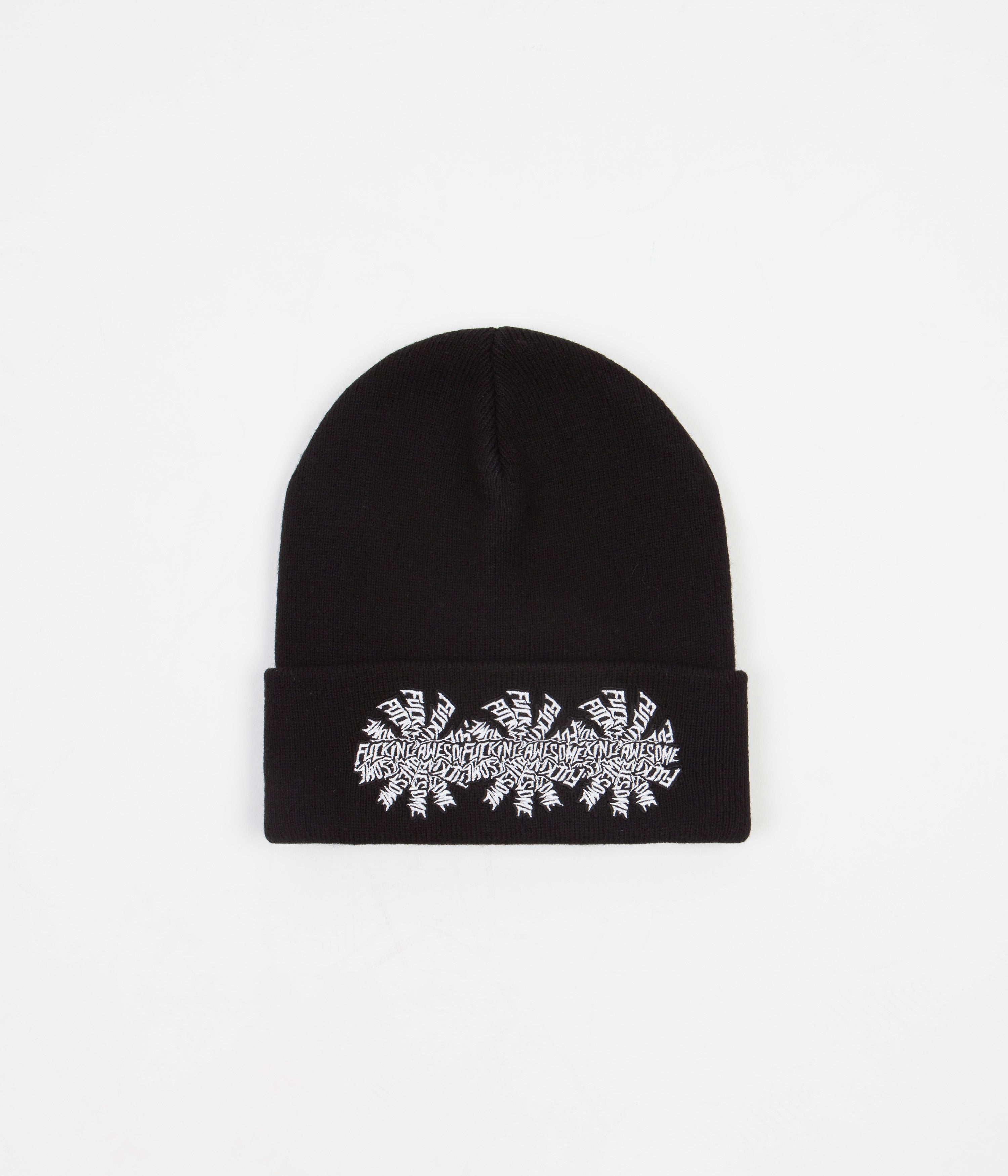 FUCKING AWESOME HYDRA Cuff Beanie Black RRP £40 Hockey Dime Heroin