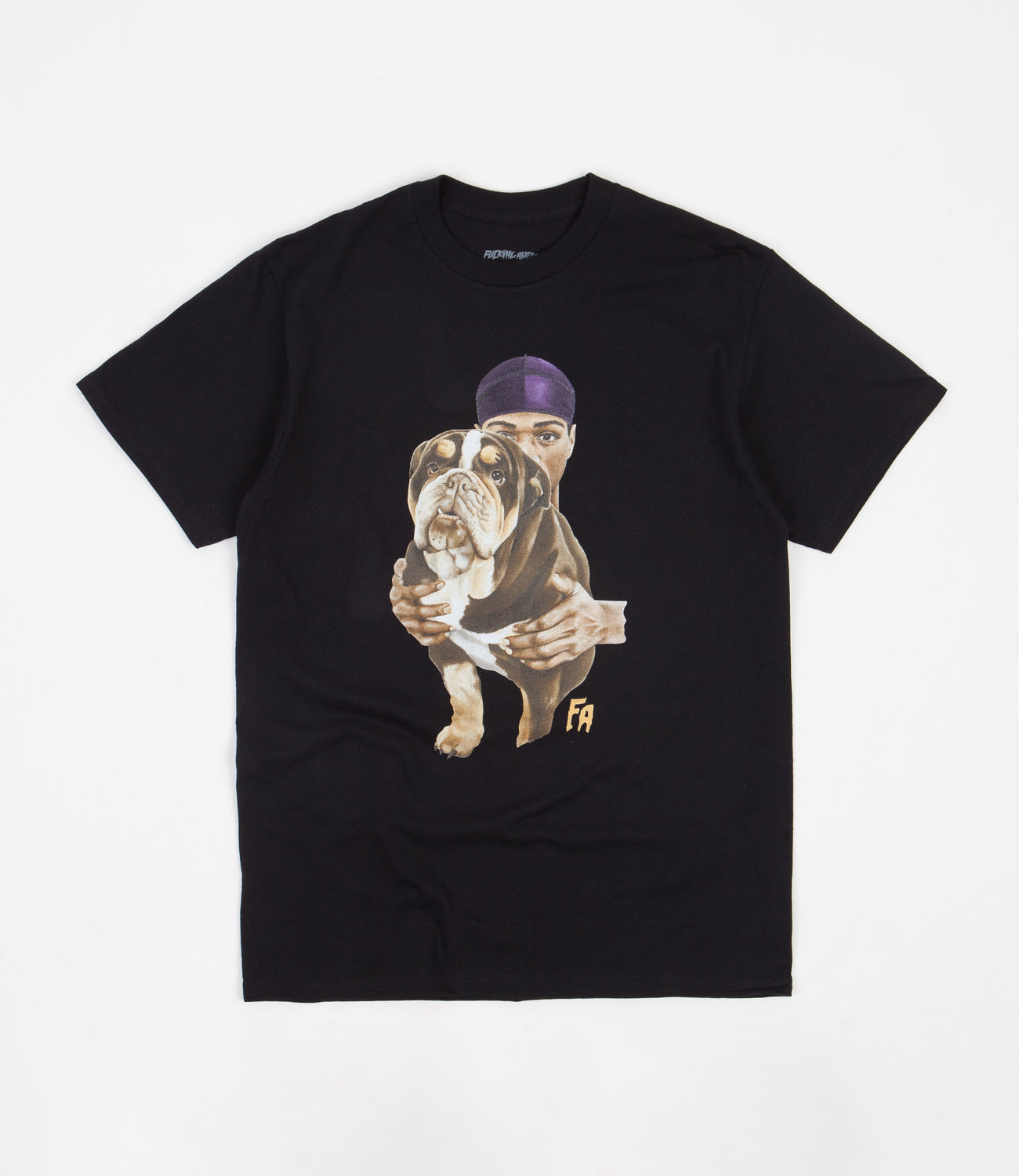 Fucking Awesome TJ Dog T-Shirt - Black | Flatspot
