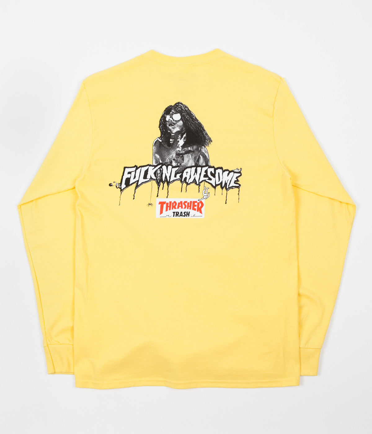 FUCKINGAWESOME THRASHER TRASH ME L S TEE - Tシャツ