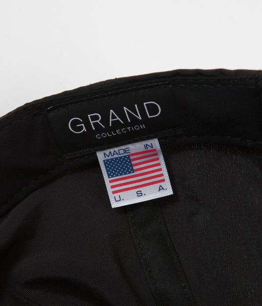 Grand Collection Nylon G Script Cap - Black | Flatspot