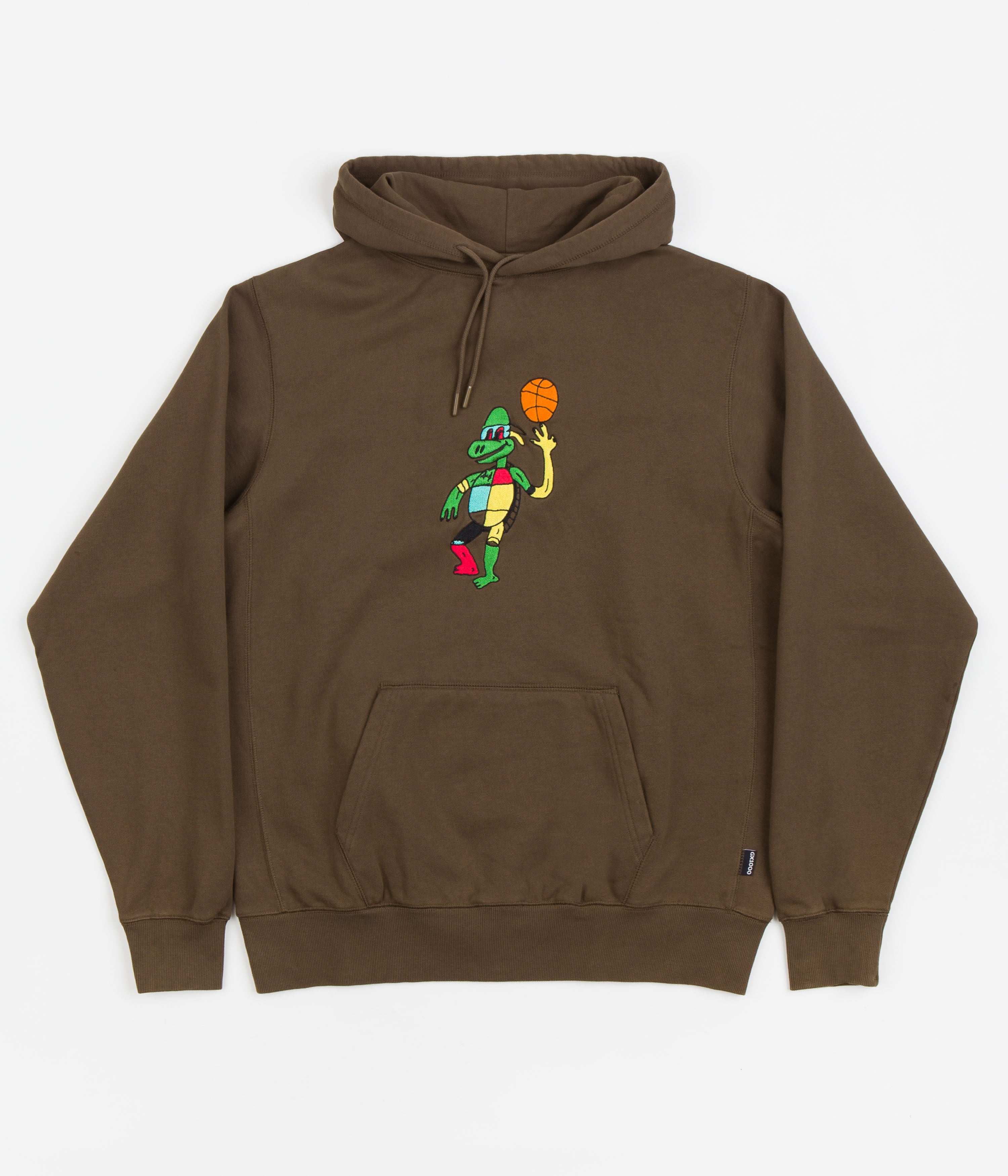 GX1000 Ball Is Lyfe Hoodie Chocolate Flatspot