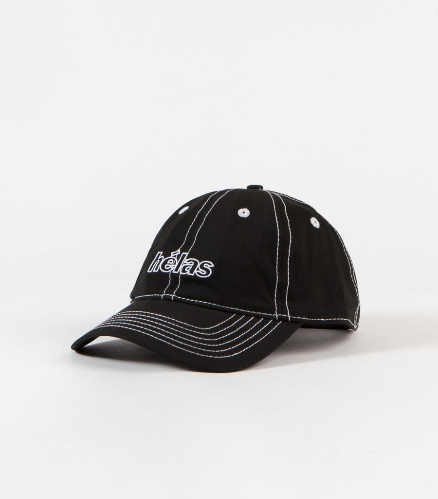 black and white islanders hat