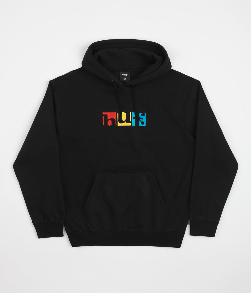 HUF Sideline Hoodie - Black | Flatspot