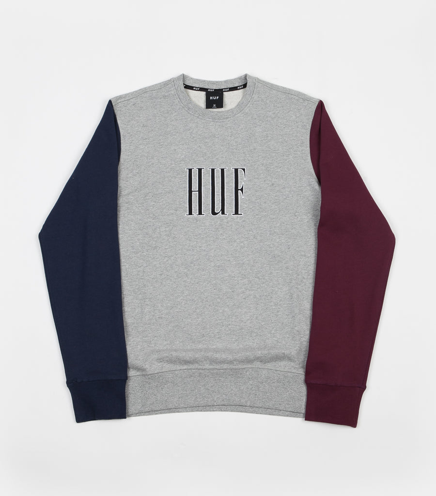 huf crevasse crewneck sweatshirt