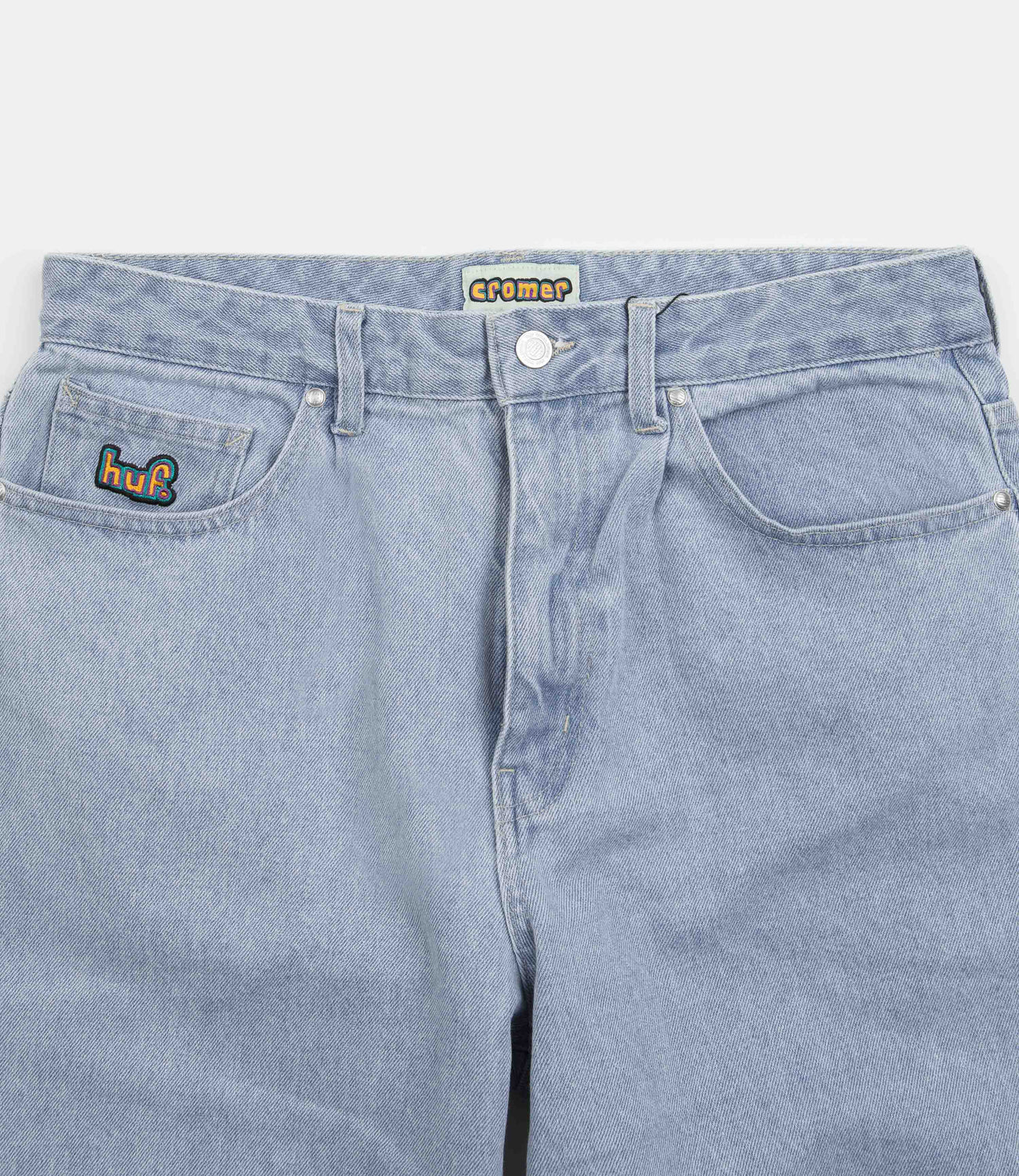 HUF Cromer Signature Jeans - Light Blue | Flatspot