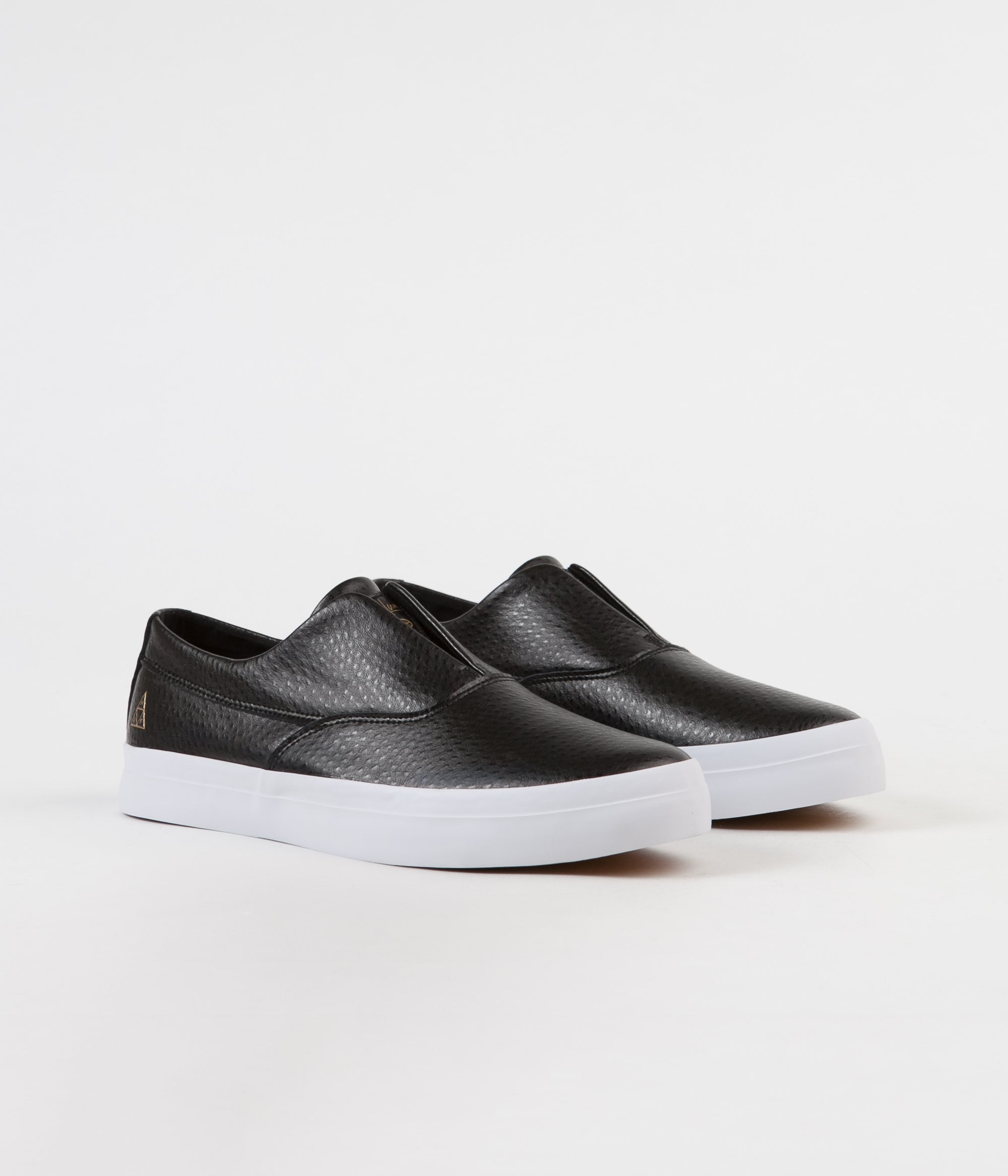 HUF Dylan Slip On Shoes - Black | Flatspot