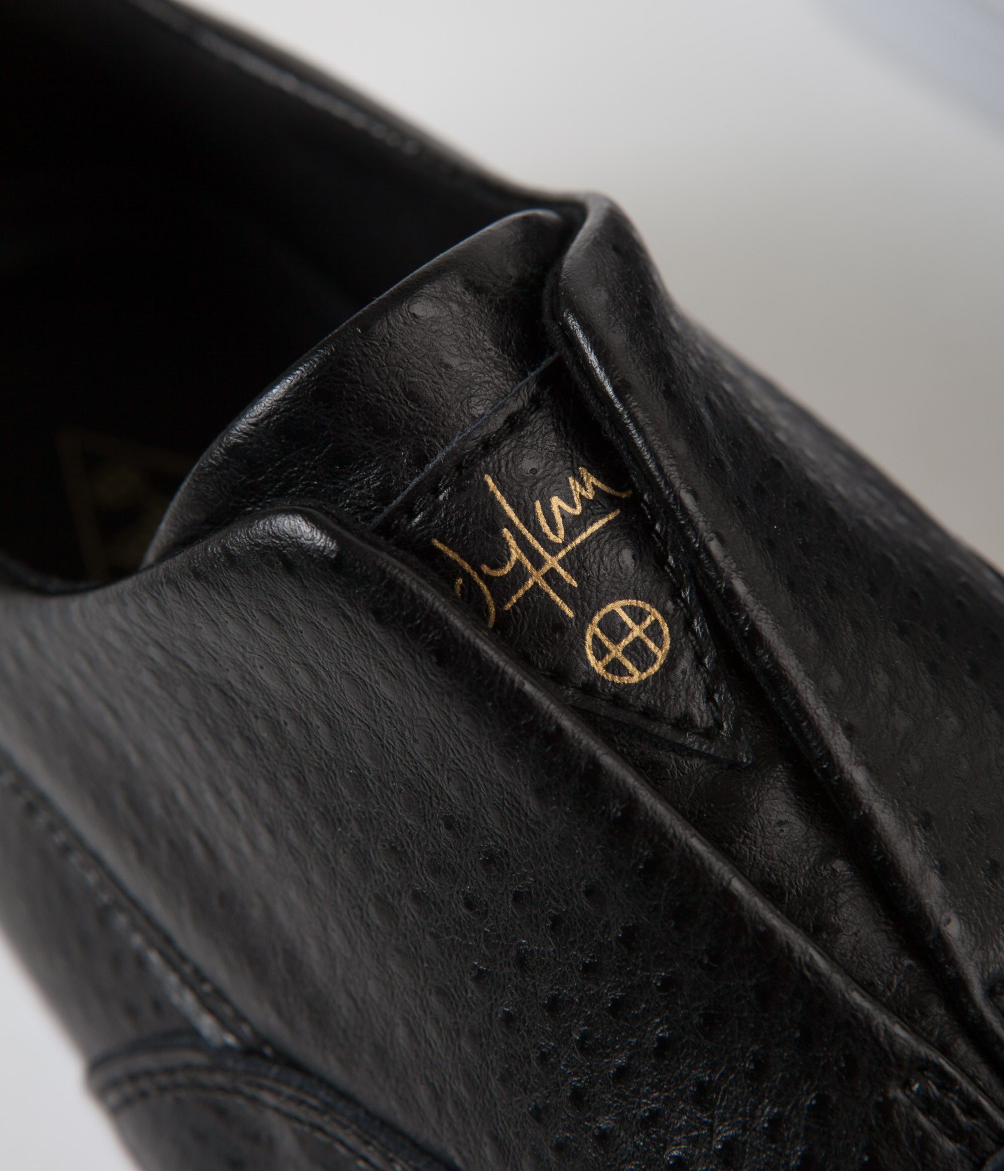 huf dylan black leather