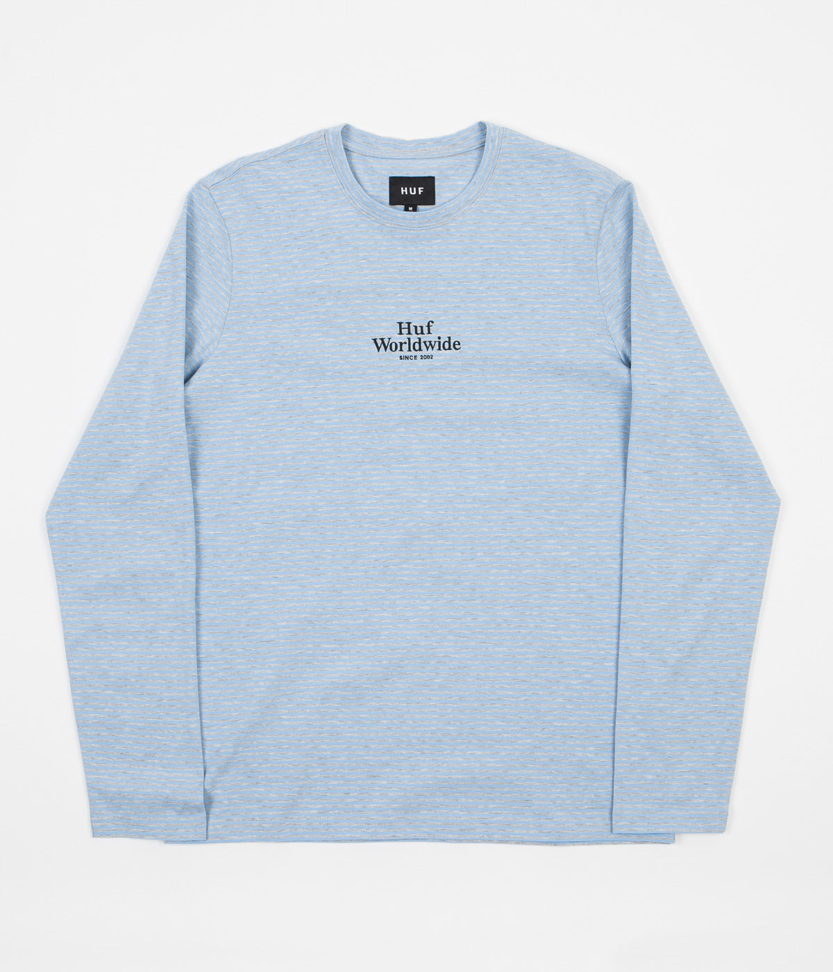 HUF Royal Stripe Long Sleeve Shirt - Blue / Grey Heather | Flatspot