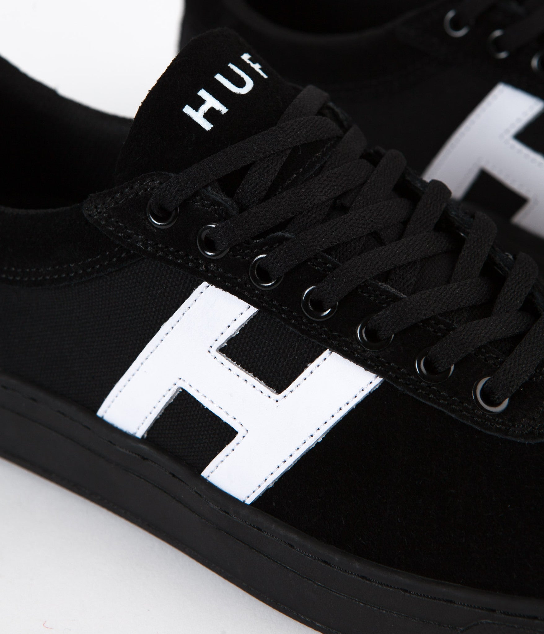 huf black and white shoes