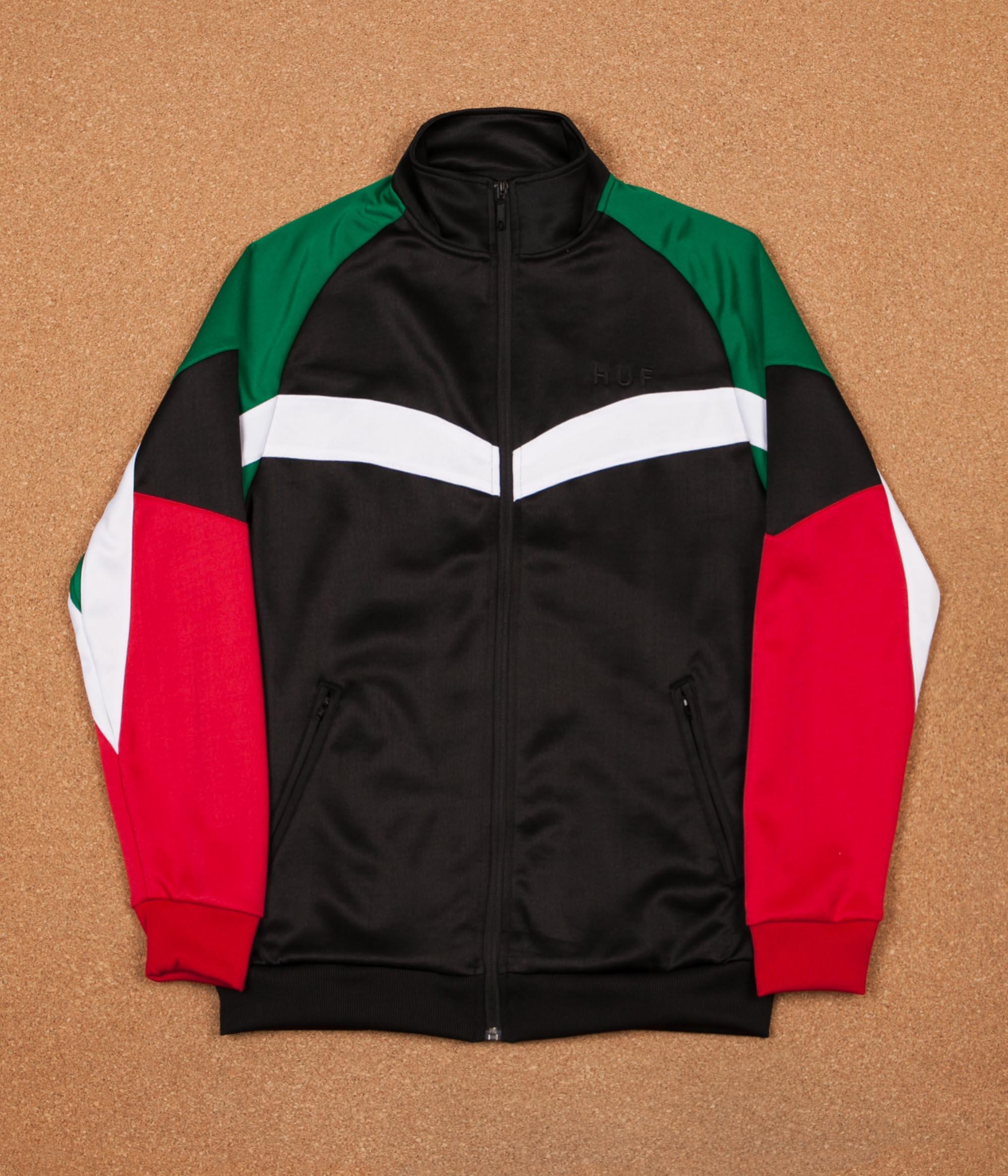 HUF Sprinter Track Jacket - Black | Flatspot