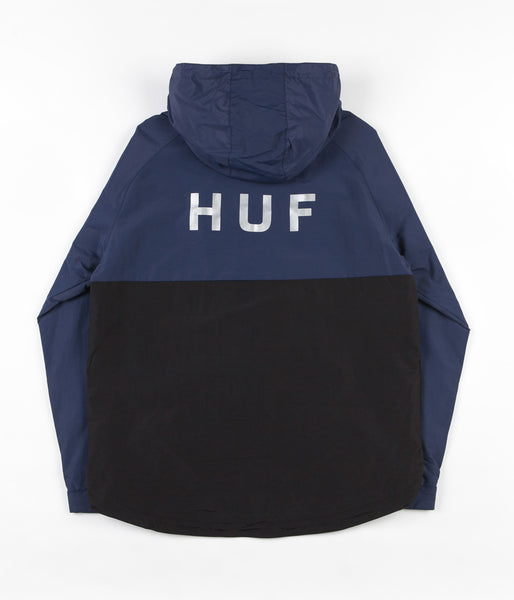 HUF Standard Shell Jacket - Navy / Black | Flatspot