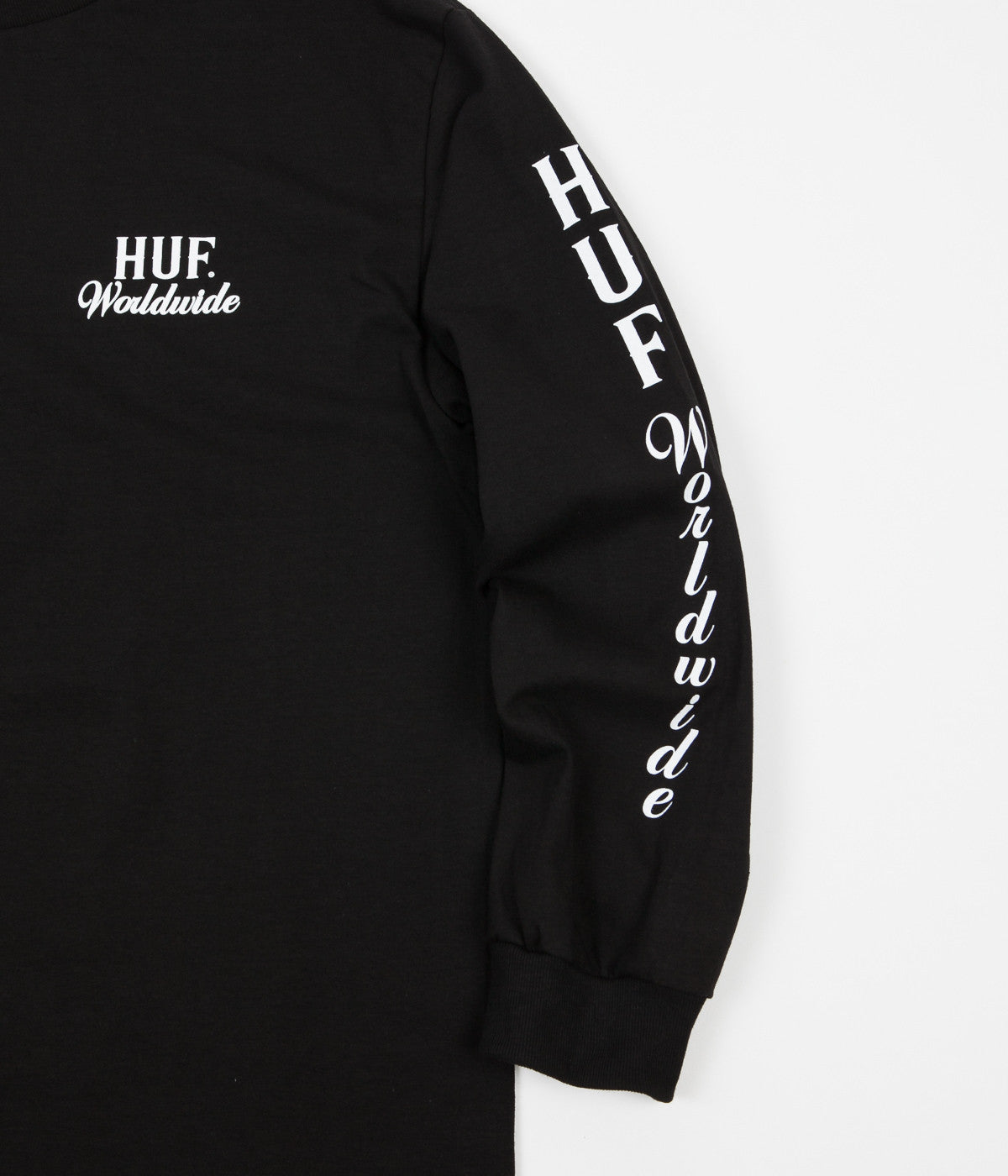 HUF Ultra Long Sleeve T-Shirt - Black | Flatspot