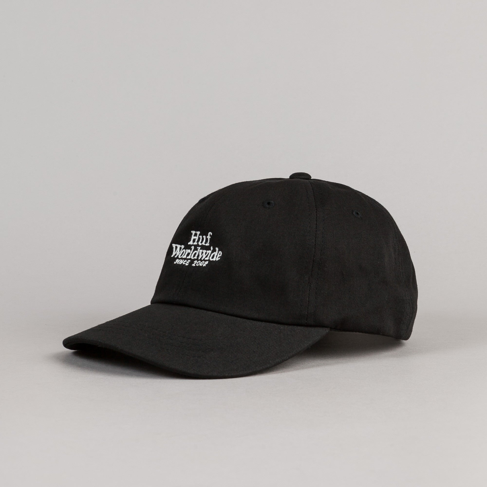 HUF Worldwide UV Cap - Black | Flatspot