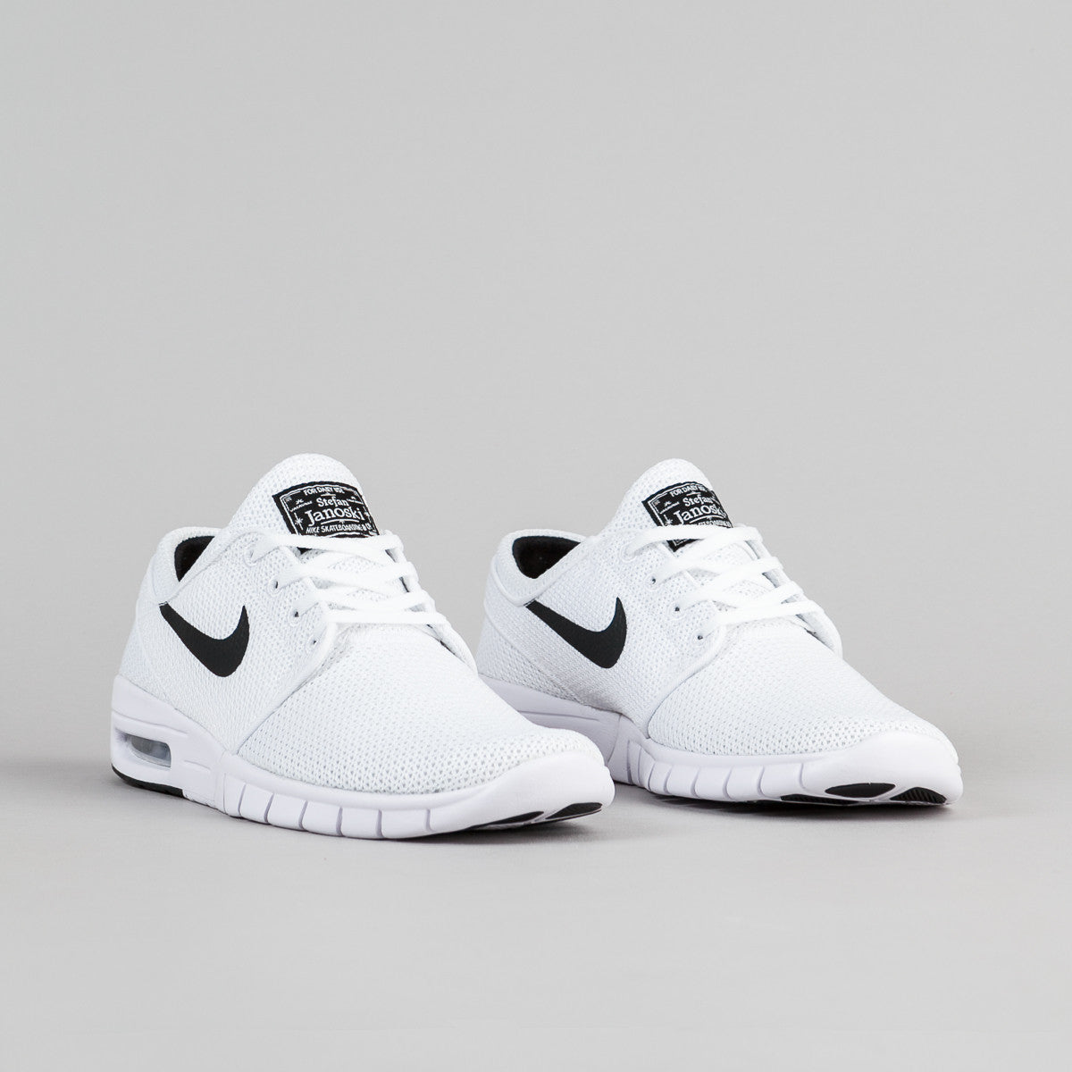 janoski max black and white