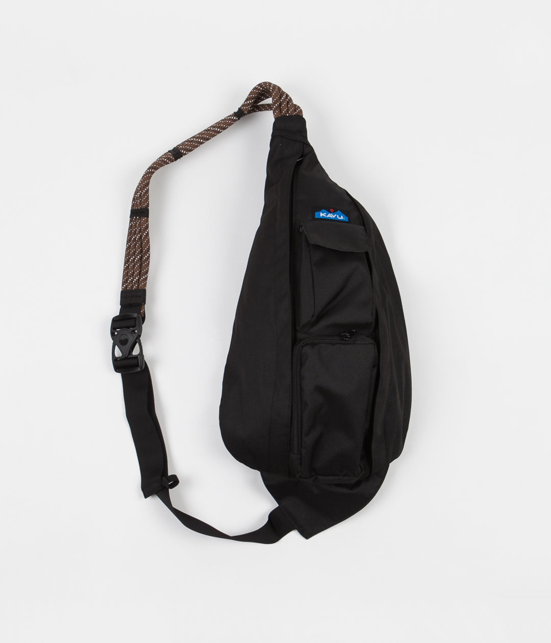 Kavu Rope Sling Bag - Jet Black | Flatspot