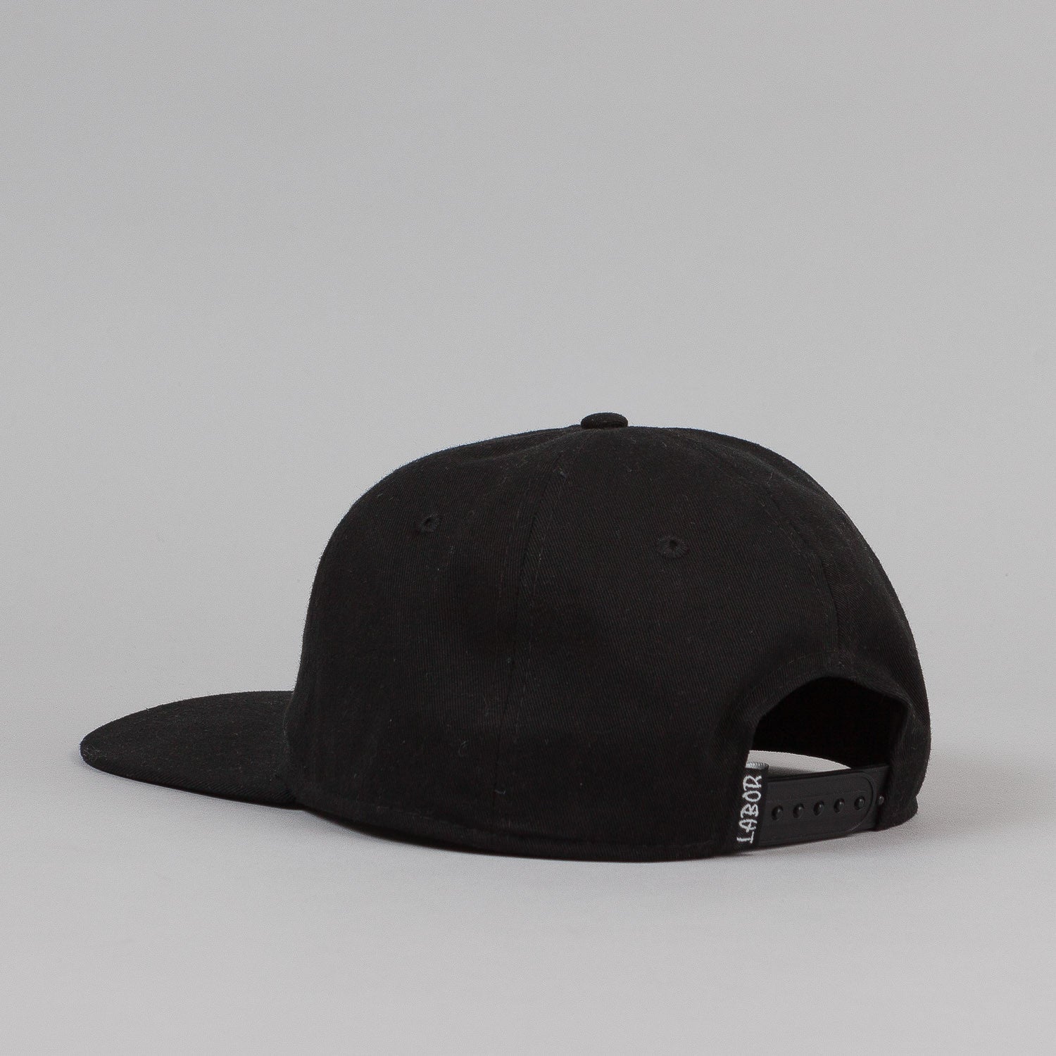 Labor Unstructured 6 Panel Cap - Black | Flatspot