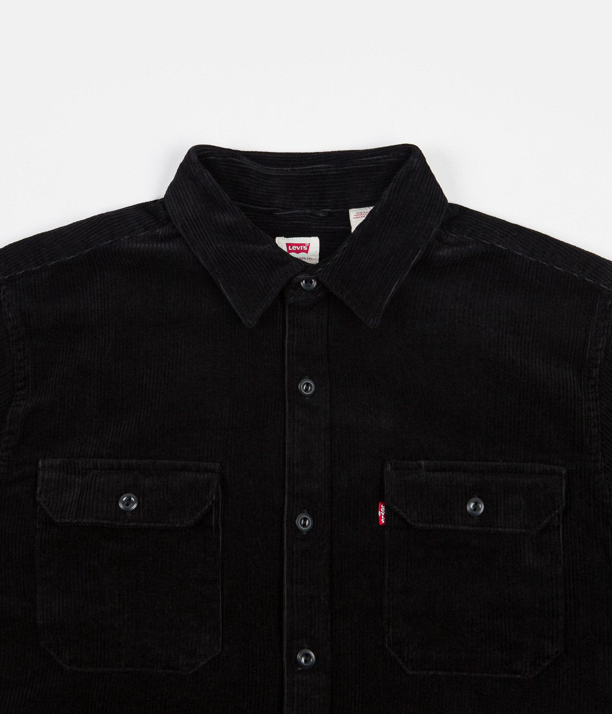 Levi's® Red Tab™ Jackson Worker Shirt - Jet Black | Flatspot