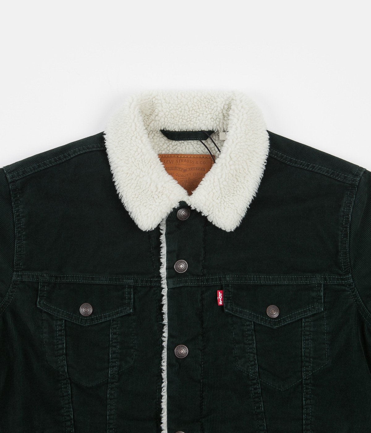 Levi's® Red Tab™ Type 3 Sherpa Trucker Jacket - Scarab Cord | Flatspot